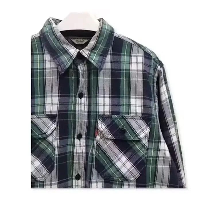 Flannel Vintage Levi’s Checked Plaid Tartan Shirt Button Up Flannel Size US M / EU 48-50 / 2 - 3 Thumbnail
