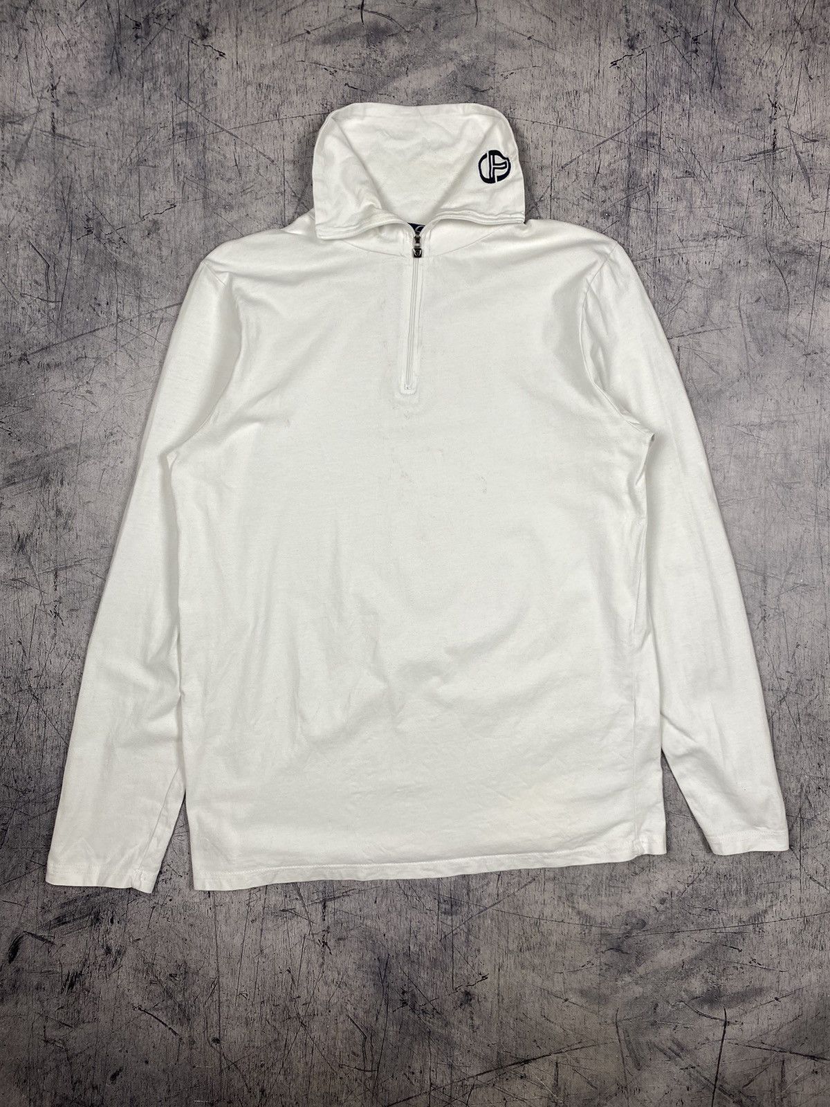 Sergio Tacchini Vintage Sergio Tacchini High NeckLong Sleeve Shirt Size US XXL / EU 58 / 5 - 2 Thumbnail