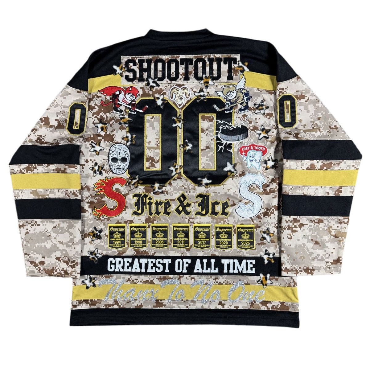 Supreme Supreme Fire & Ice Hockey Jersey Size US L / EU 52-54 / 3 - 2 Thumbnail