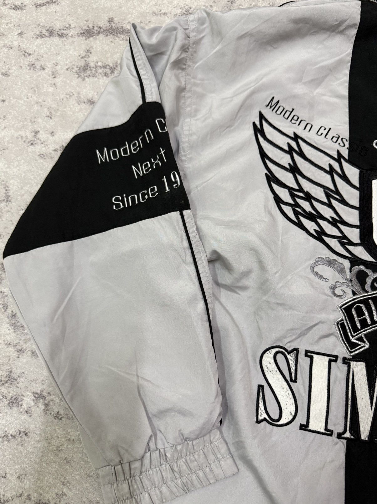 The Simpsons Vintage Simpson Sport Windbreaker Jacket Size US L / EU 52-54 / 3 - 15 Thumbnail