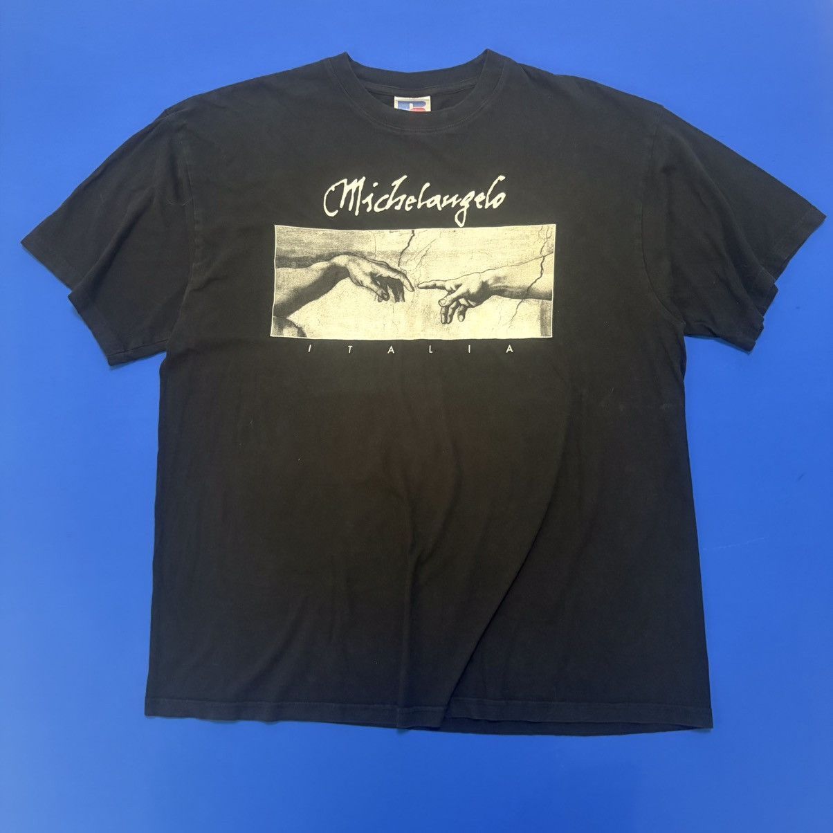 Vintage Vintage Michael Angelo t shirt black size XL Size US XL / EU 56 / 4 - 1 Thumbnail