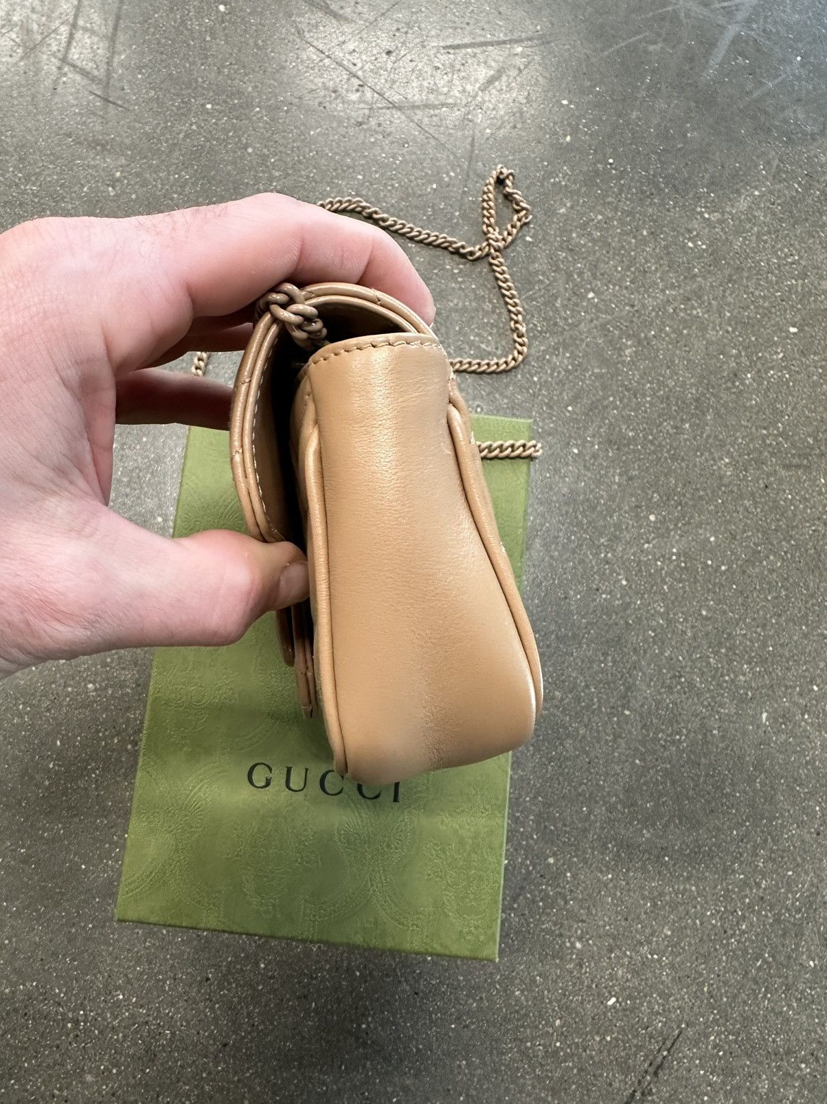 Gucci Gucci GG Marmont Matelasse Super Mini Bag Size ONE SIZE - 4 Thumbnail