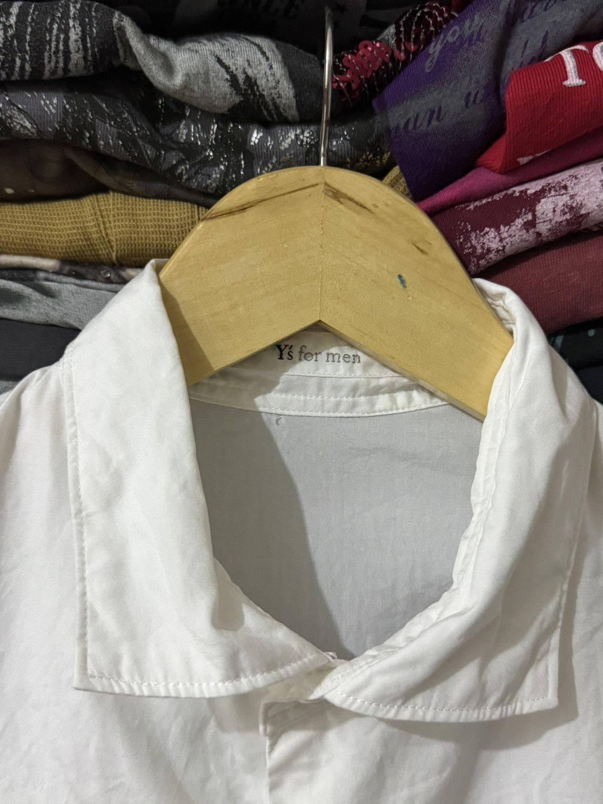 Yohji Yamamoto Y’s FOR MEN YOHJI YAMAMOTO WHITE SHIRT Size US L / EU 52-54 / 3 - 3 Thumbnail