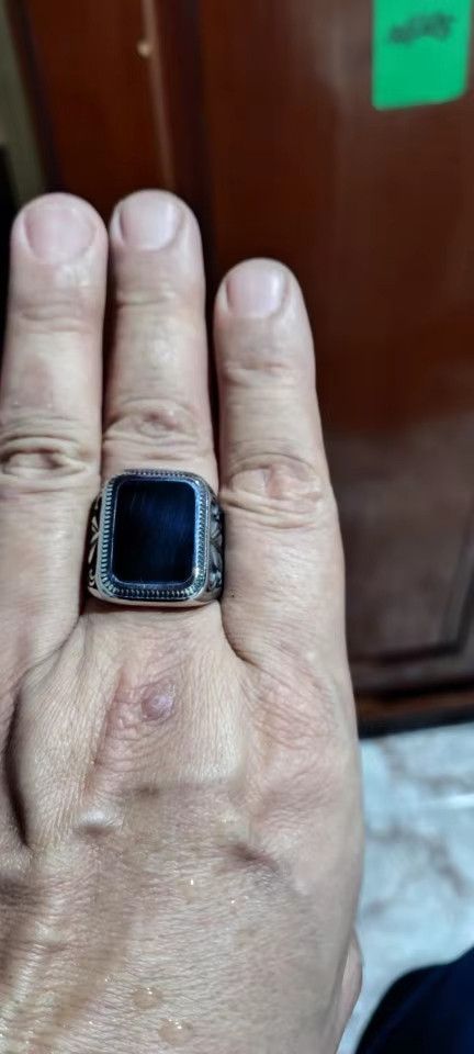 Jewelry Turkish Signet Ring Streetwear Jewelry Fashion Gift Size ONE SIZE - 2 Thumbnail