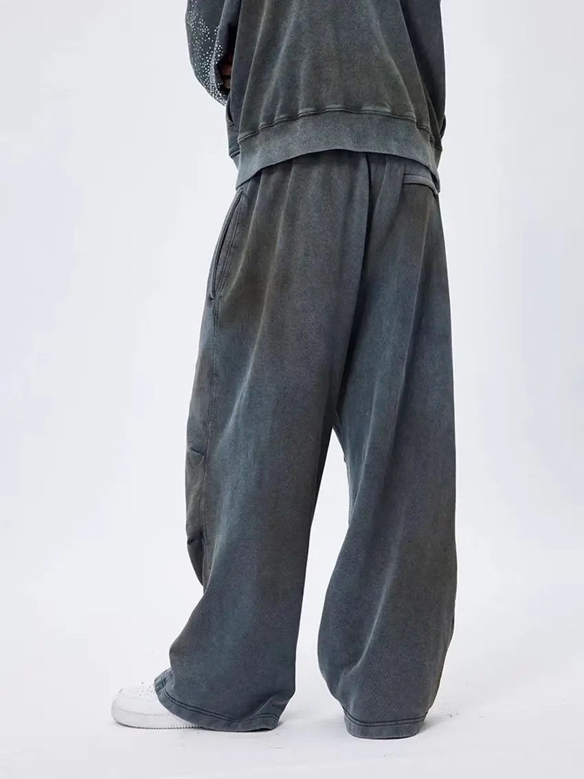 Designer × Japanese Brand Vintage Hip Hop Vibe Street Loose Casual Pants Size US 31 - 3 Thumbnail