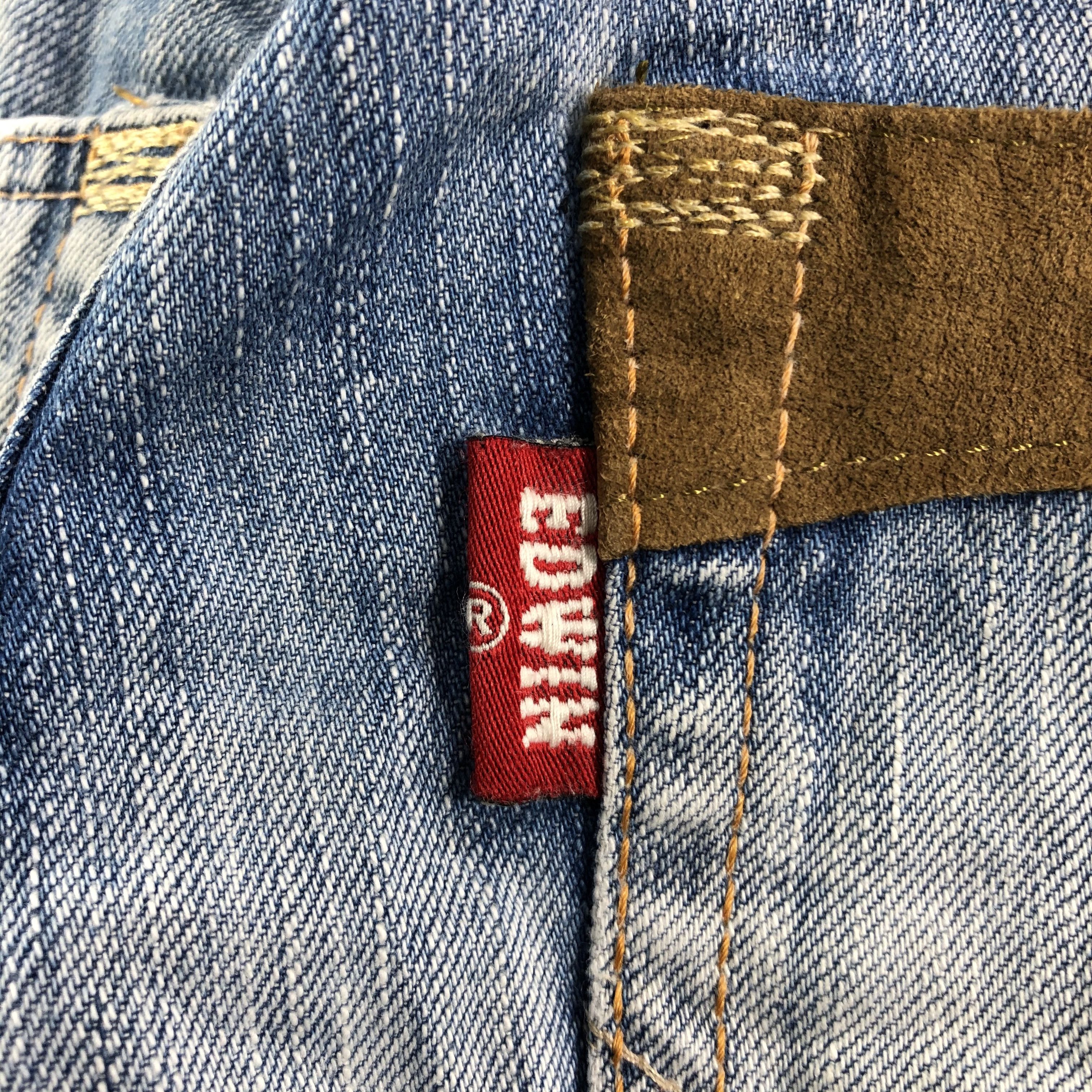 Edwin Edwin Blue Trip Cargo Jeans Multi Pocket Denim KJ1800 Size 28" / US 6 / IT 42 - 6 Thumbnail