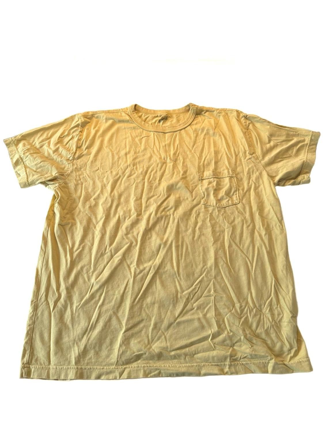 Designer 3sixteen x Blamo! Podcast Collab Pocket T-Shirt – XL –Yellow Size US XL / EU 56 / 4 - 1 Thumbnail
