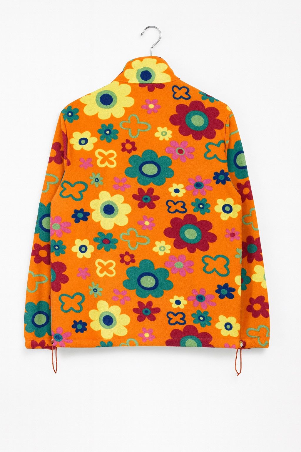 Vintage Vintage Strolling Flower Power Fleece Pullover Retro Size US S / EU 44-46 / 1 - 2 Thumbnail