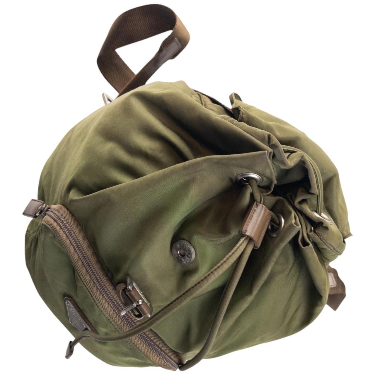 Prada Vintage Prada Bucket Backpack Size ONE SIZE - 5 Thumbnail