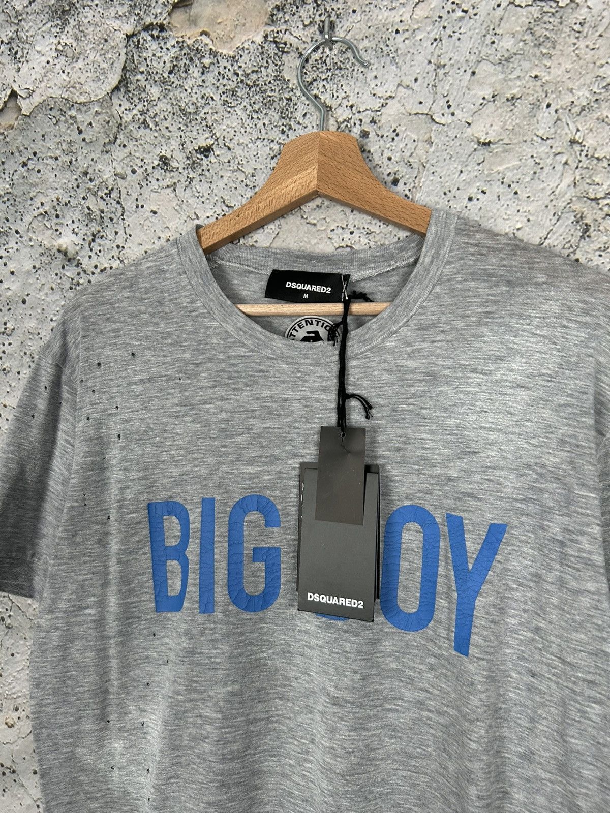 Dsquared2 Dsquared2 Big Boy Distressed Avant Garde Graphic Tee Rare Size US M / EU 48-50 / 2 - 3 Thumbnail