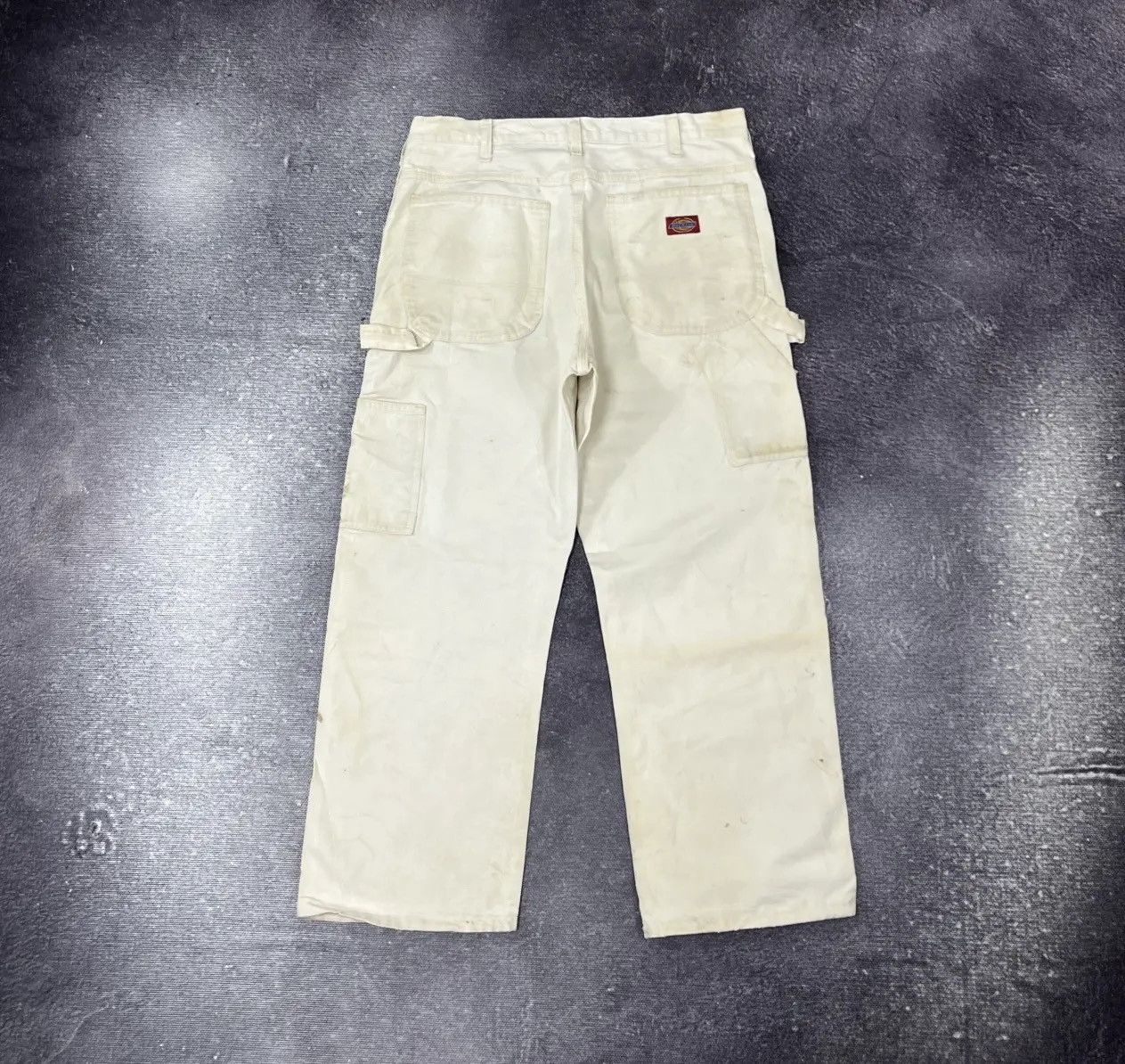 Dickies × Vintage Vintage Dickies Distressed Y2K Work USA Hype Baggy Pants Size US 33 - 1 Thumbnail