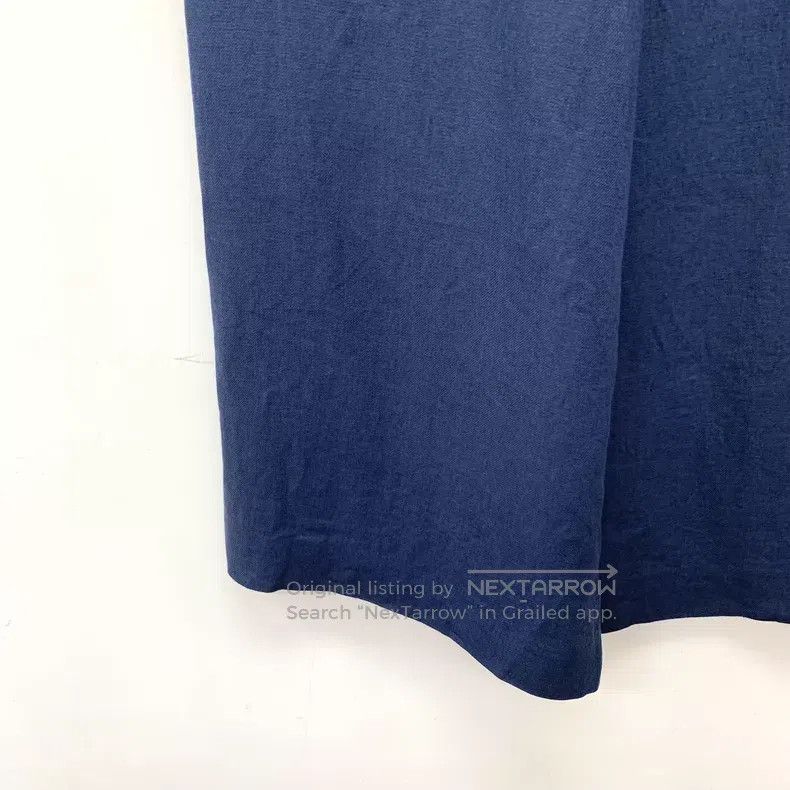 Loro Piana Loro Piana Dark Blue Linen Casual Trousers Size 27" / US 4 / IT 40 - 4 Thumbnail