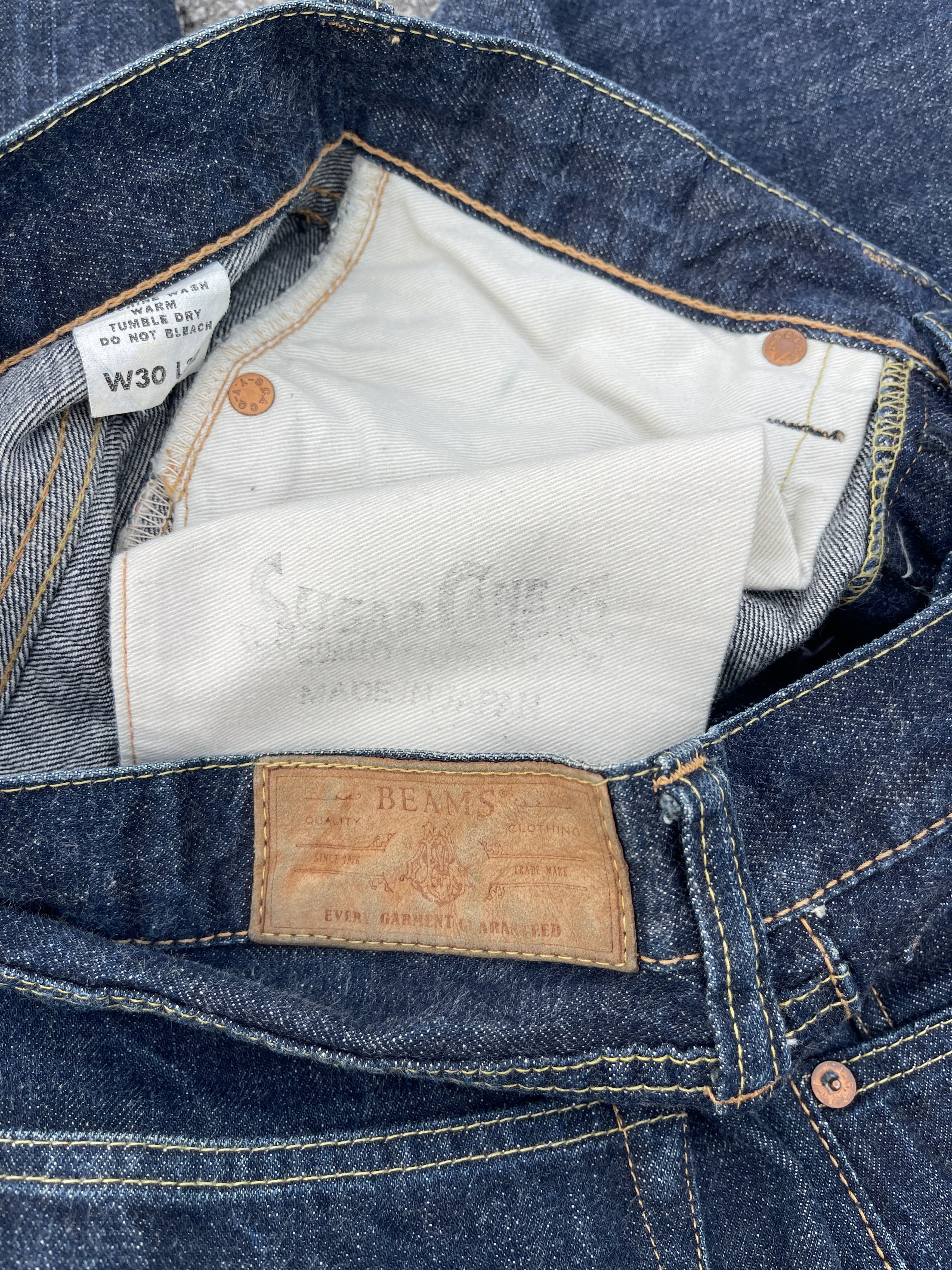 Beams Plus Sugar Cane X Beams Selvedge Denim Raw Size US 30 / EU 46 - 1 Thumbnail