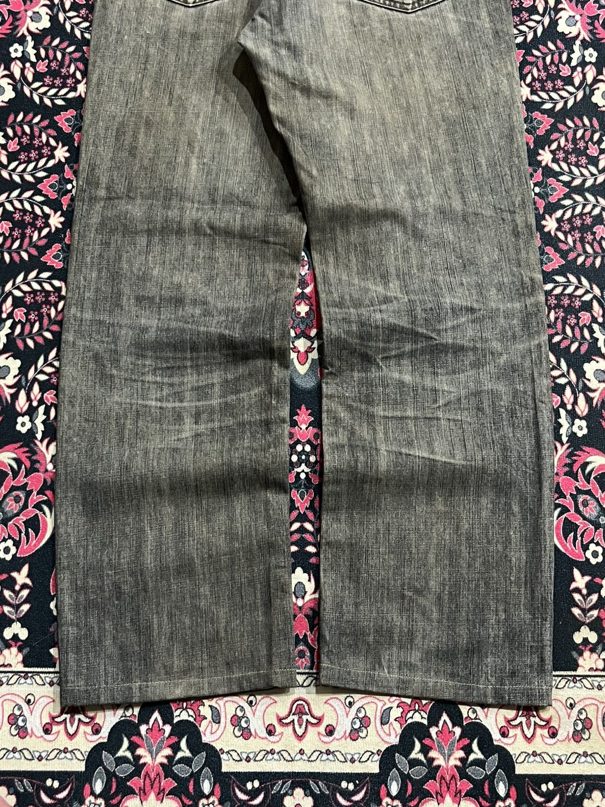 Edwin Vintage Edwin 503 Rusty Washed Straight Leg Jeans Size US 32 / EU 48 - 11 Thumbnail