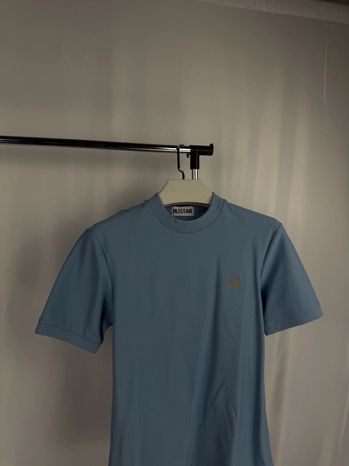 Fred Perry Designer Fred Perry x Miles Kane M Tee – Light Blue, Limited Size US S / EU 44-46 / 1 - 2 Thumbnail
