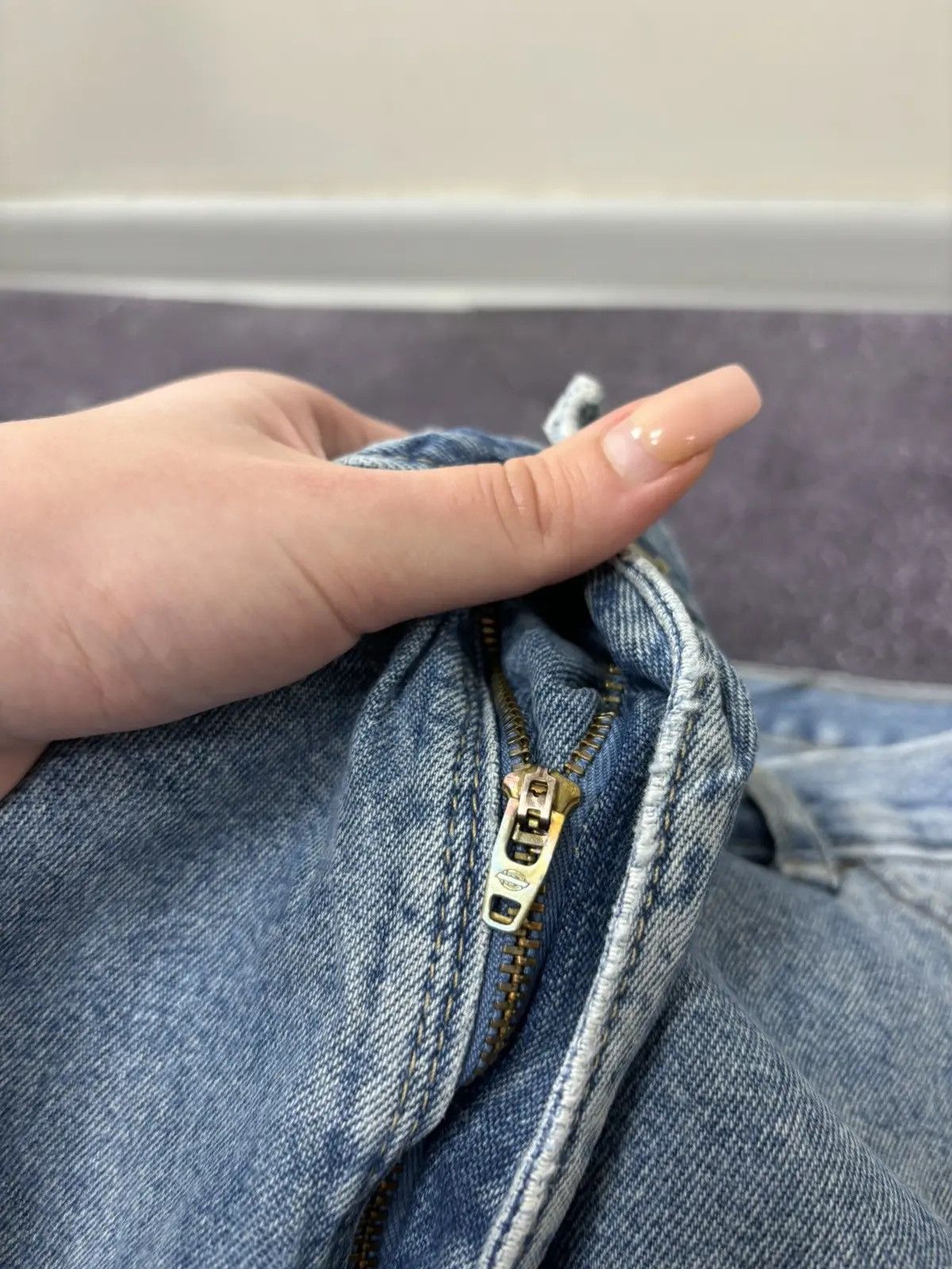 Dickies × Vintage Vintage Dickies American Blue Denim Work Hype Baggy Jeans Size US 38 / EU 54 - 10 Thumbnail