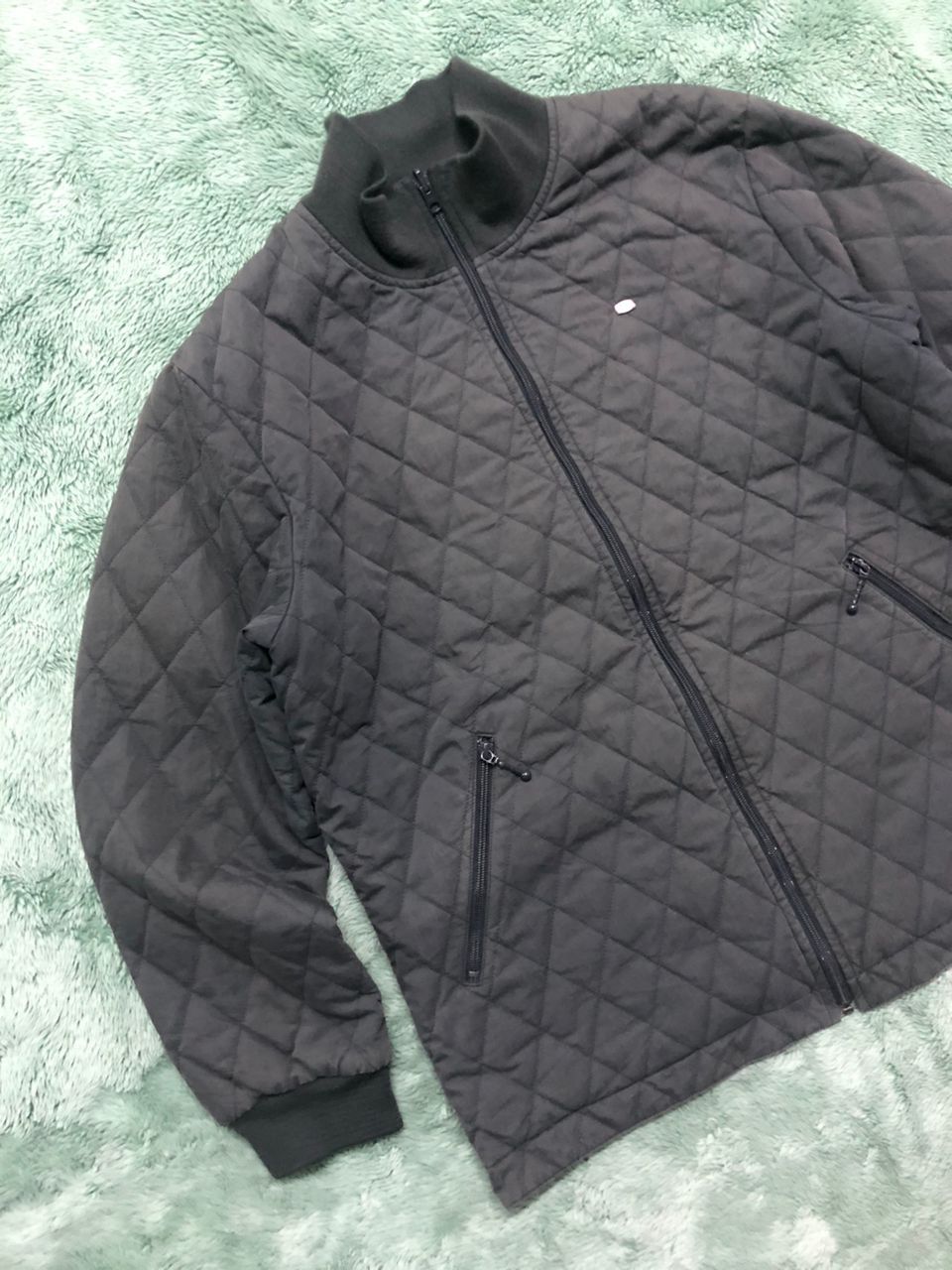 Lacoste VINTAGE LACOSTE RIVESIBLE QUILTED JACKET SUNFADED ONE SIDE Size US L / EU 52-54 / 3 - 13 Thumbnail