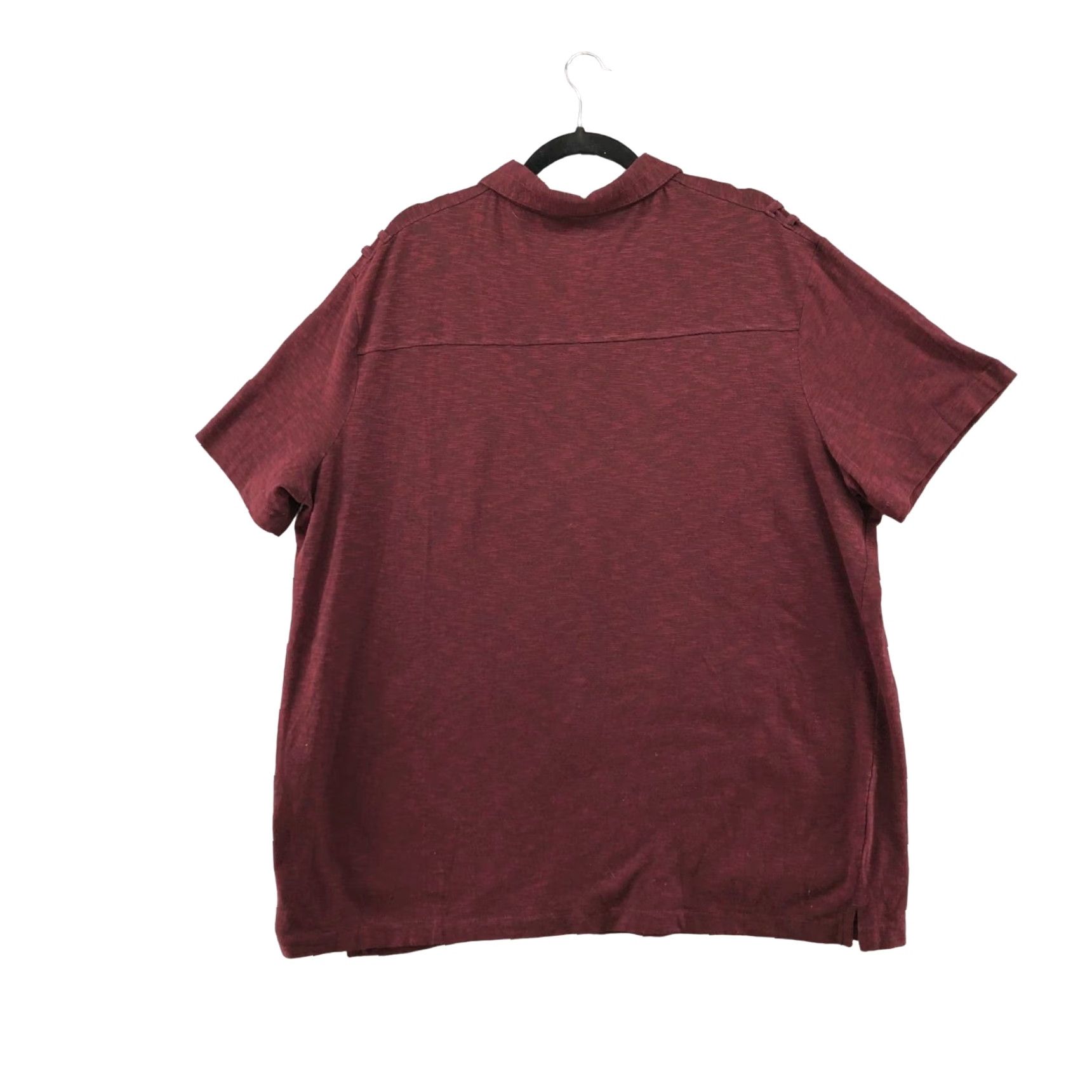 Vintage VINTAGE R&R Iconic Polo Shirt Mens XXL Short Sleeve Chest Pocket Burgundy Red Casual Size US XXL / EU 58 / 5 - 2 Thumbnail