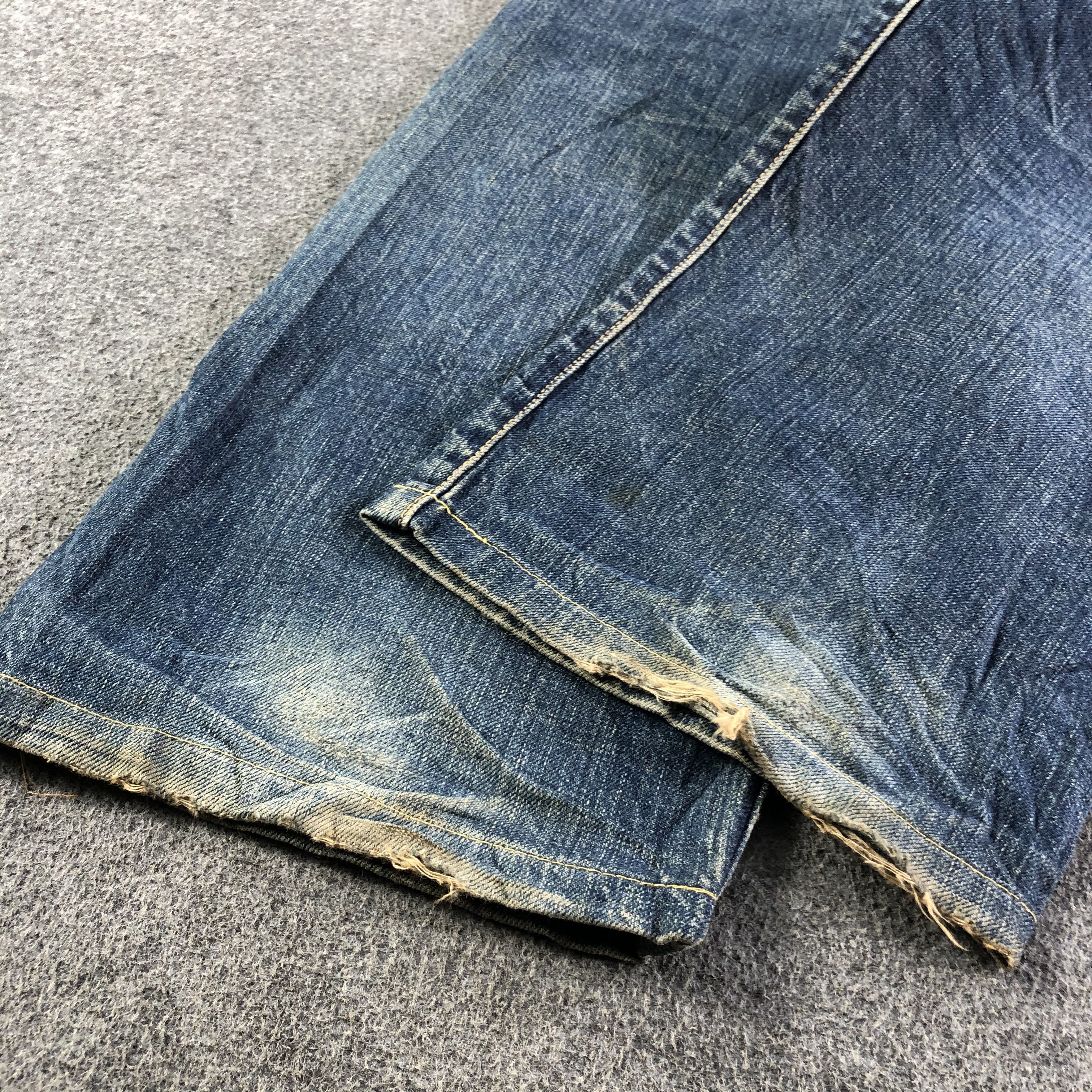 Levi's Vintage Blue Wash Levis 501 Jeans-J3561 Size US 35 - 6 Thumbnail