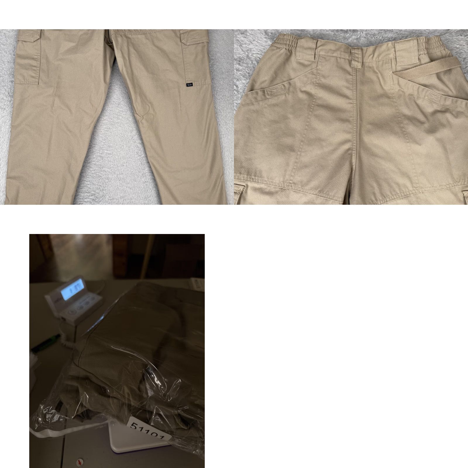 Vintage 5.11 Tactical Pants Mens 36x32 Khaki Cargo Workwear Cotton LEO EMT Hiking 74251 Size US 36 / EU 52 - 10 Thumbnail