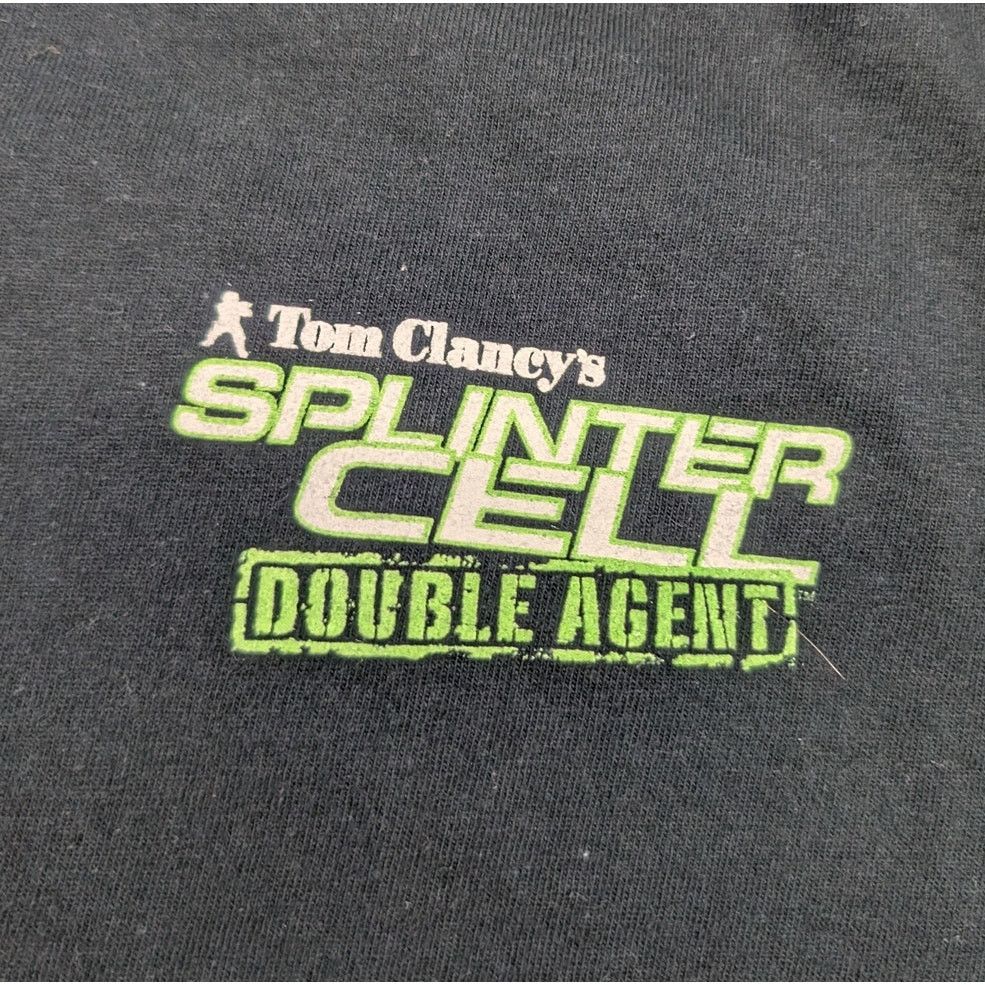 Microsoft × Vintage 2008 Tom Clancy's Splinter Cell Double Agent promo t-shirt Size US L / EU 52-54 / 3 - 4 Thumbnail