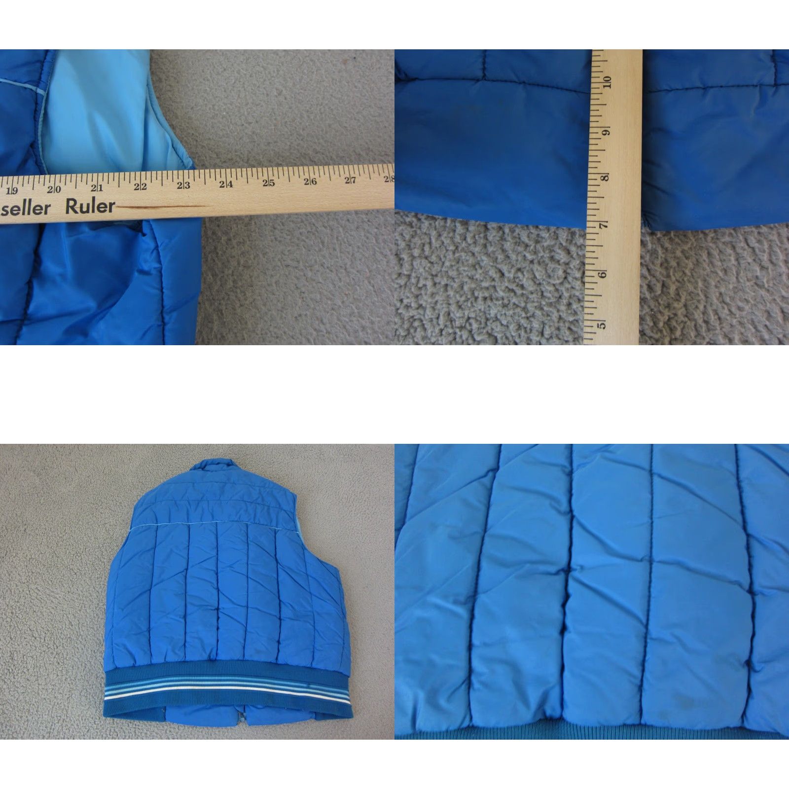 Vintage VINTAGE Woolrich Vest Womens XL Blue 80s Ski Parka Woolrich Vest XL Blue Women Decade Theme 80s Womens Size XL / US 12-14 / IT 48-50 - 8 Thumbnail