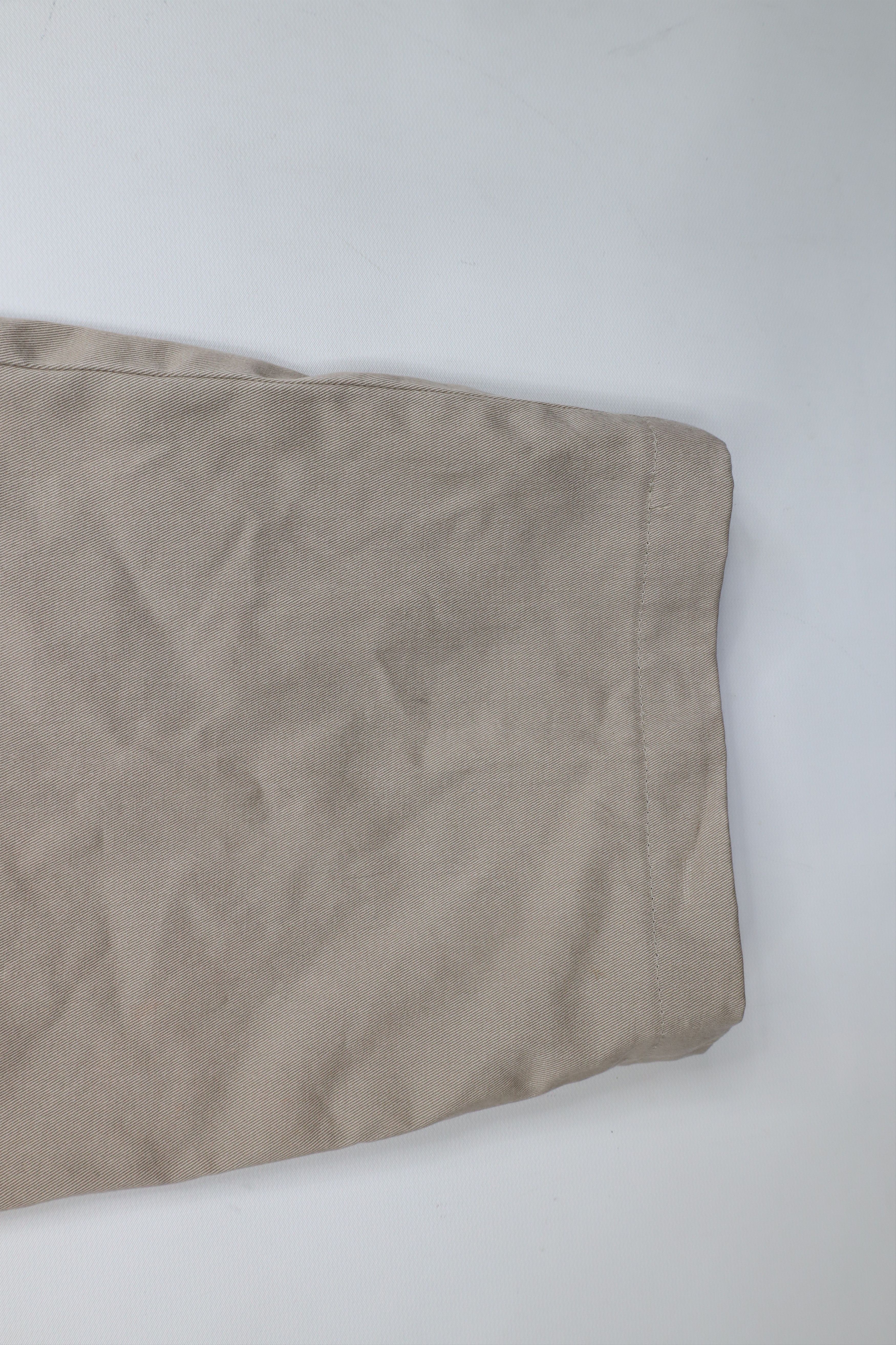Ralph Lauren × Vintage Vintage 90s Ralph Lauren Wide Leg Chino Pants Beige Cotton Size US 36 / EU 52 - 6 Thumbnail