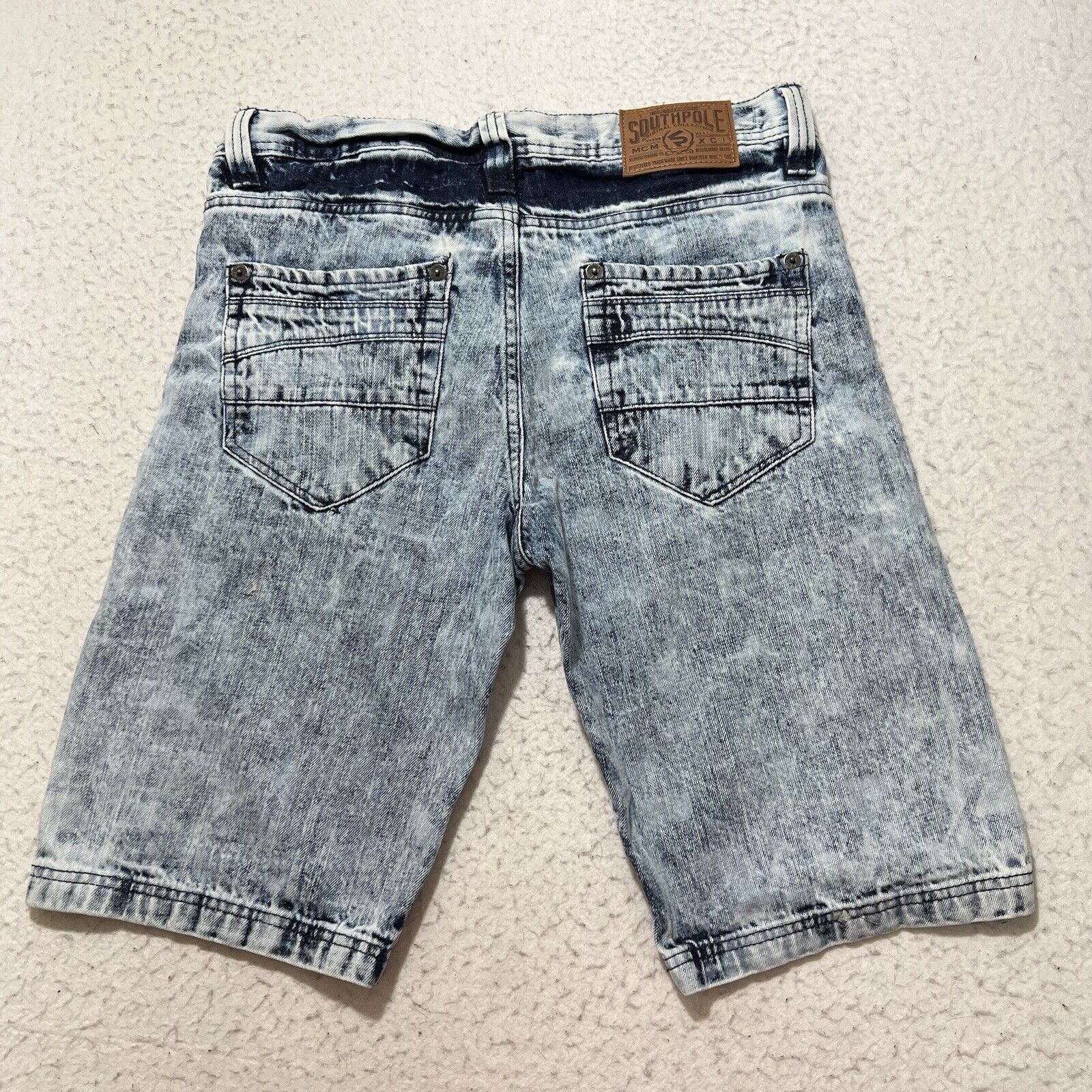 Southpole Vintage Southpole 32 Jean Shorts 12" Ins Hip Hop Grunge Y2K Size US 32 / EU 48 - 7 Thumbnail