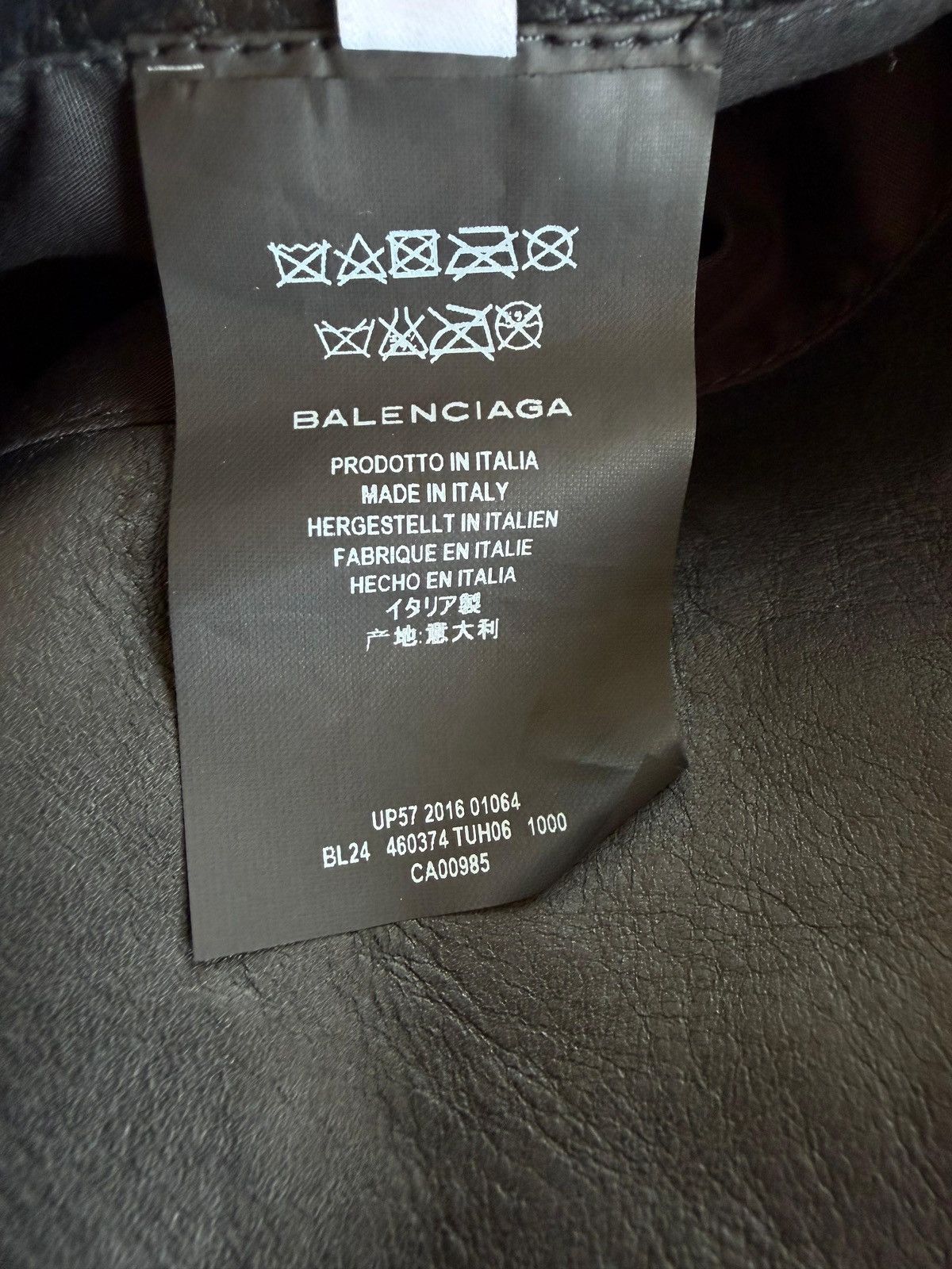 Balenciaga Balenciaga leather jacket Size US XS / EU 42 / 0 - 6 Thumbnail
