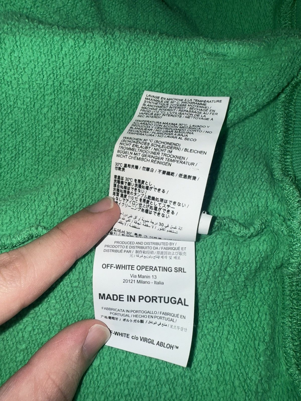 Off-White × Virgil Abloh Off White x Virgil Public Television Hoodie Size US S / EU 44-46 / 1 - 7 Thumbnail