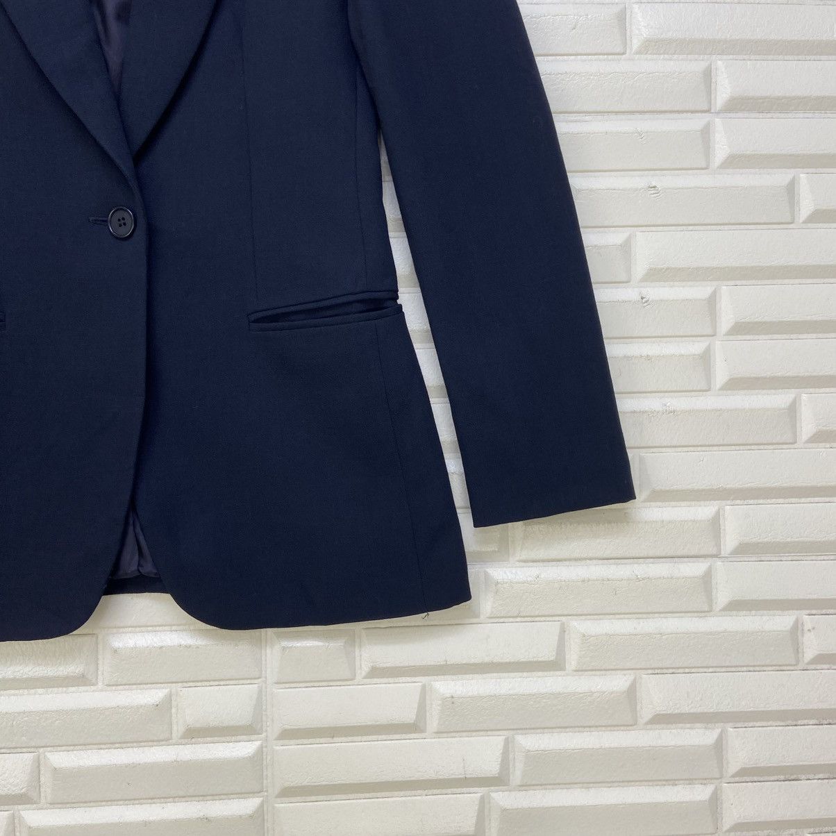 Emporio Armani Emporio Armani Made in Italy Laine Wool Blazer Coat Size XS / US 0-2 / IT 36-38 - 4 Thumbnail