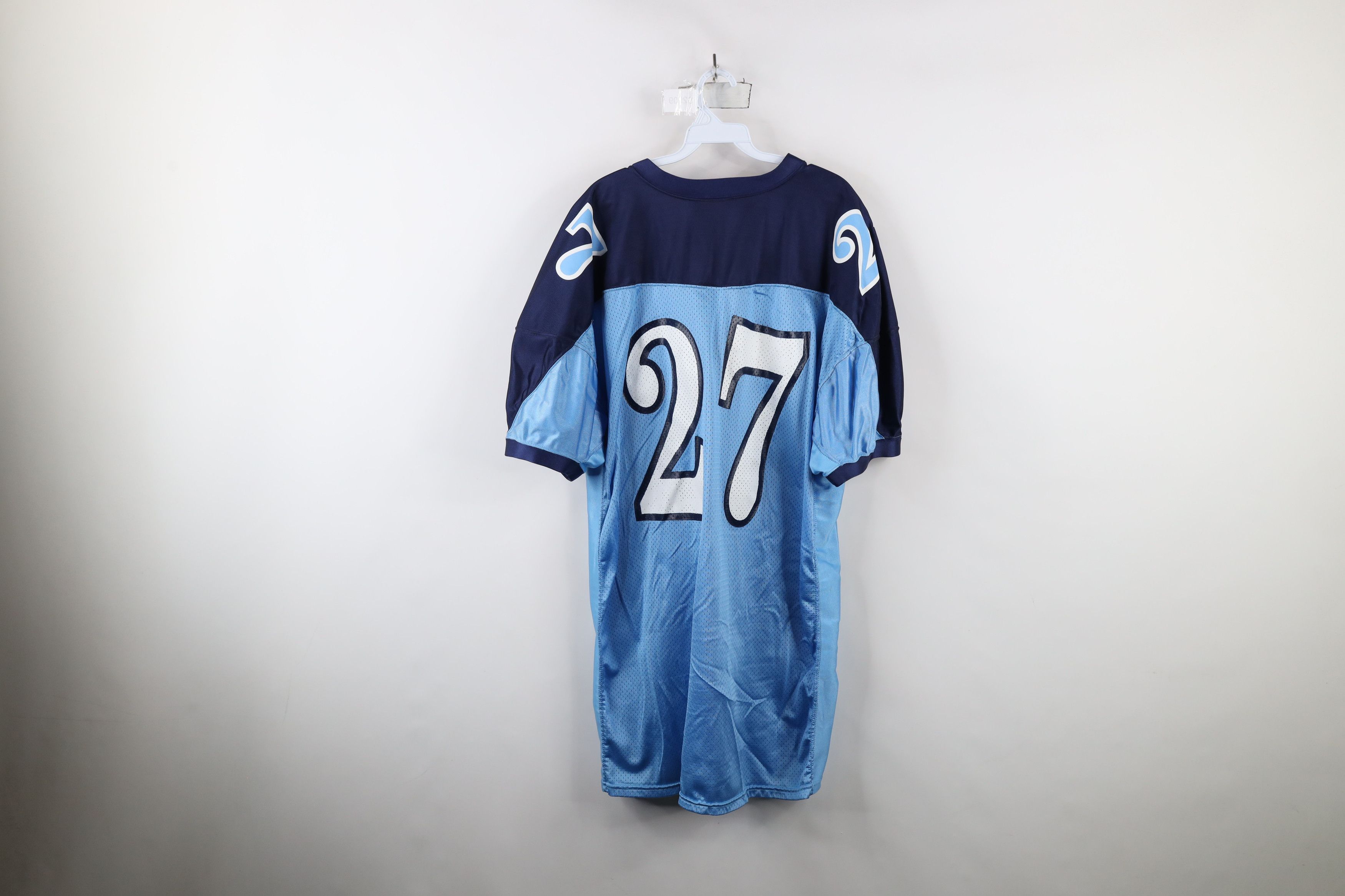 Vintage Vintage 90s Rawlings Cut Tennessee Titans Football Jersey Size US XXL / EU 58 / 5 - 14 Thumbnail