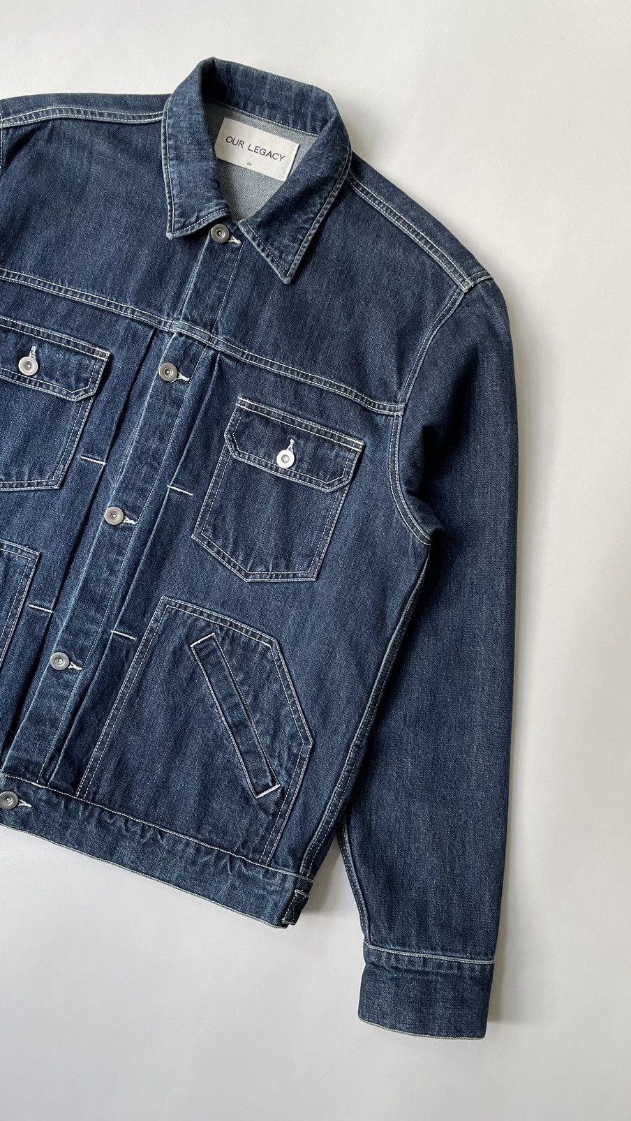 Our Legacy S/S 16 ‘Broken Twill’ Denim Jacket Size US M / EU 48-50 / 2 - 6 Thumbnail