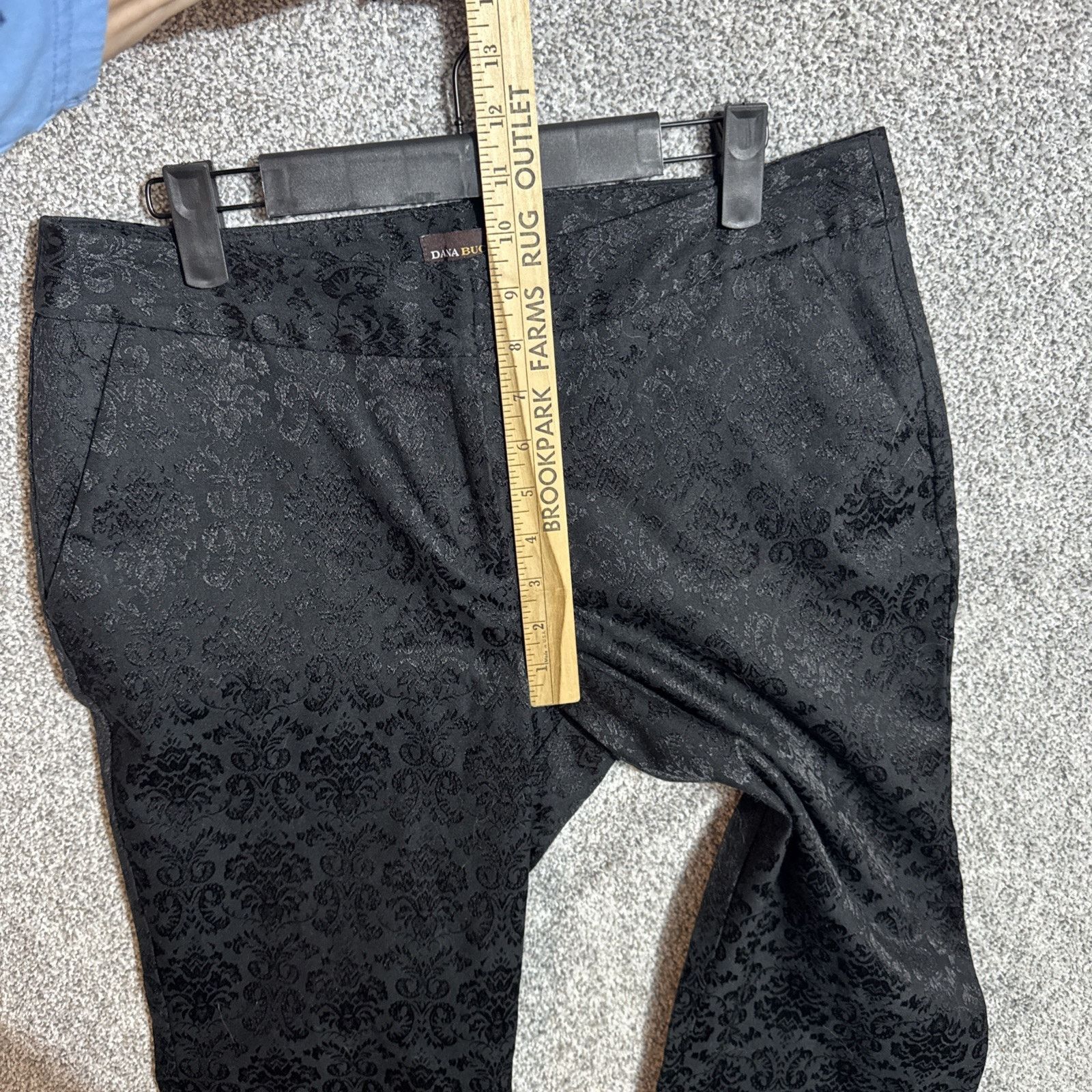 Other Dana Buchman Pants Women Size 8 Goth Romantic Jacquard Size 30" / US 8 / IT 44 - 5 Thumbnail