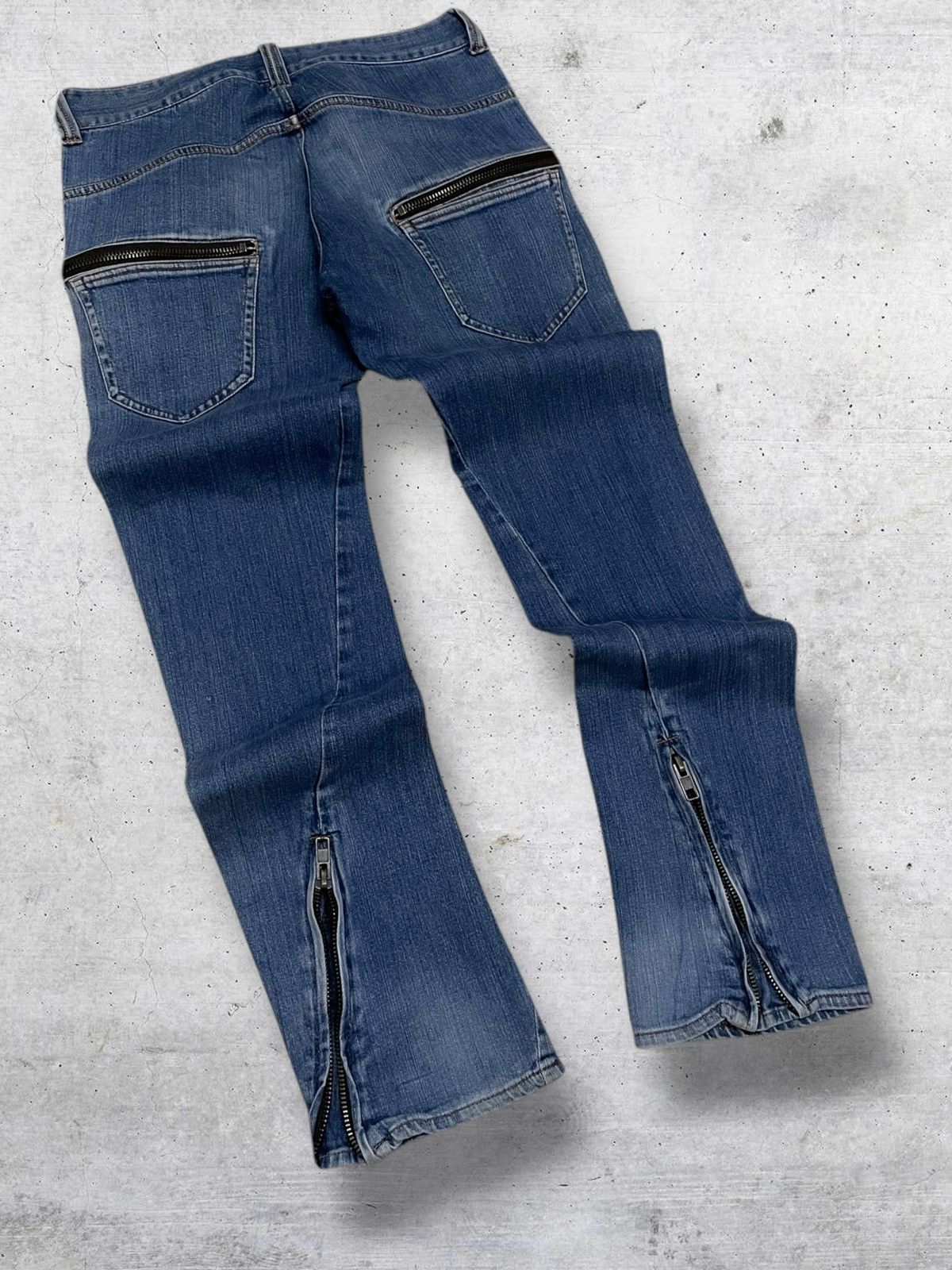 Japanese Brand VINTAGE RAGEBLUE CRAFTED JAPAN DESIGNER BLUEWASHED DENIM Size US 30 / EU 46 - 10 Thumbnail