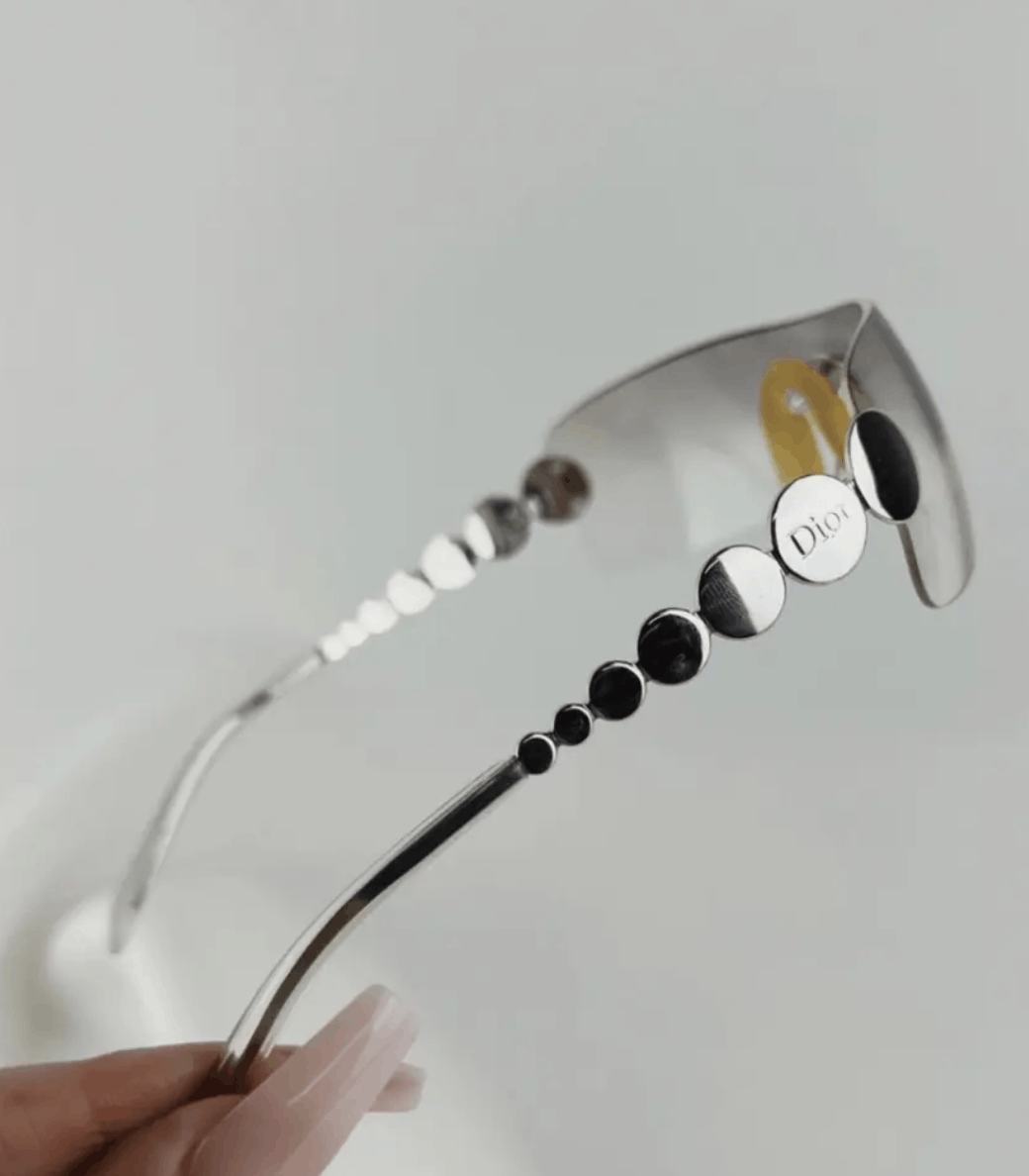 Dior Dior Sunglasses Ruthenium Millenium Ski Pop Rimless Vintage Size ONE SIZE - 1 Thumbnail