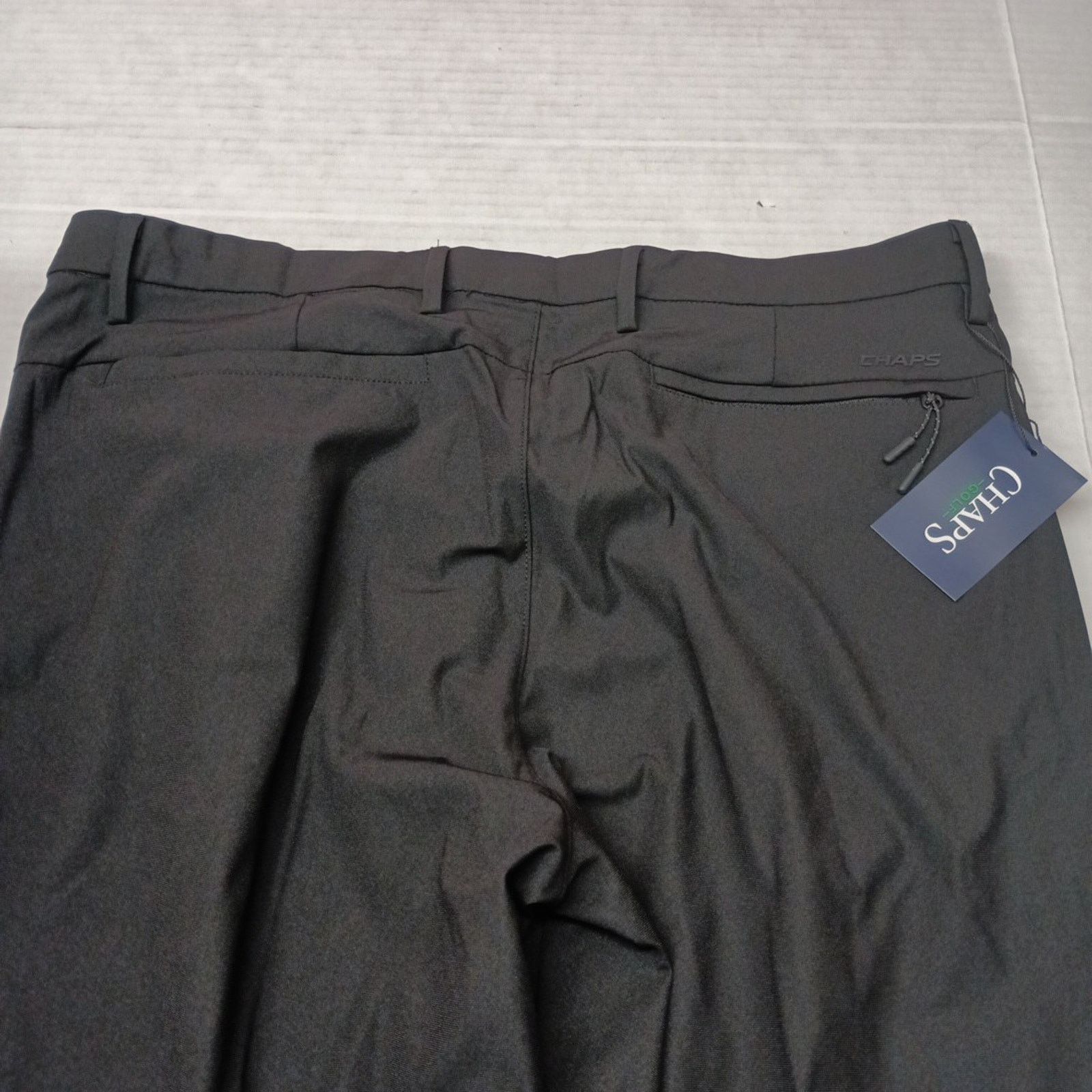 Chaps Chaps Golf Slim Fit Pants Mens 36x30 Black Stretch Waistband Size US 36 / EU 52 - 7 Thumbnail