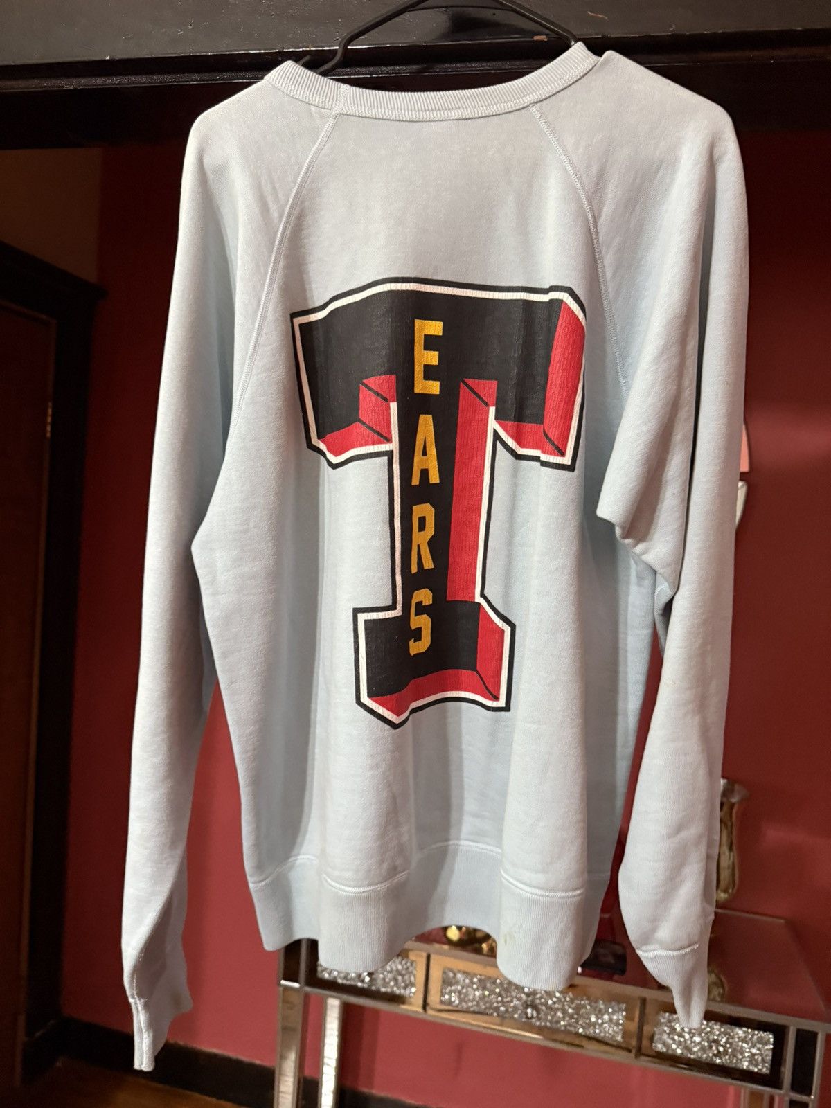 DENIM TEARS × Saint Michael Saint Tears Long Sleeve Blue Size Large Size US L / EU 52-54 / 3 - 5 Thumbnail