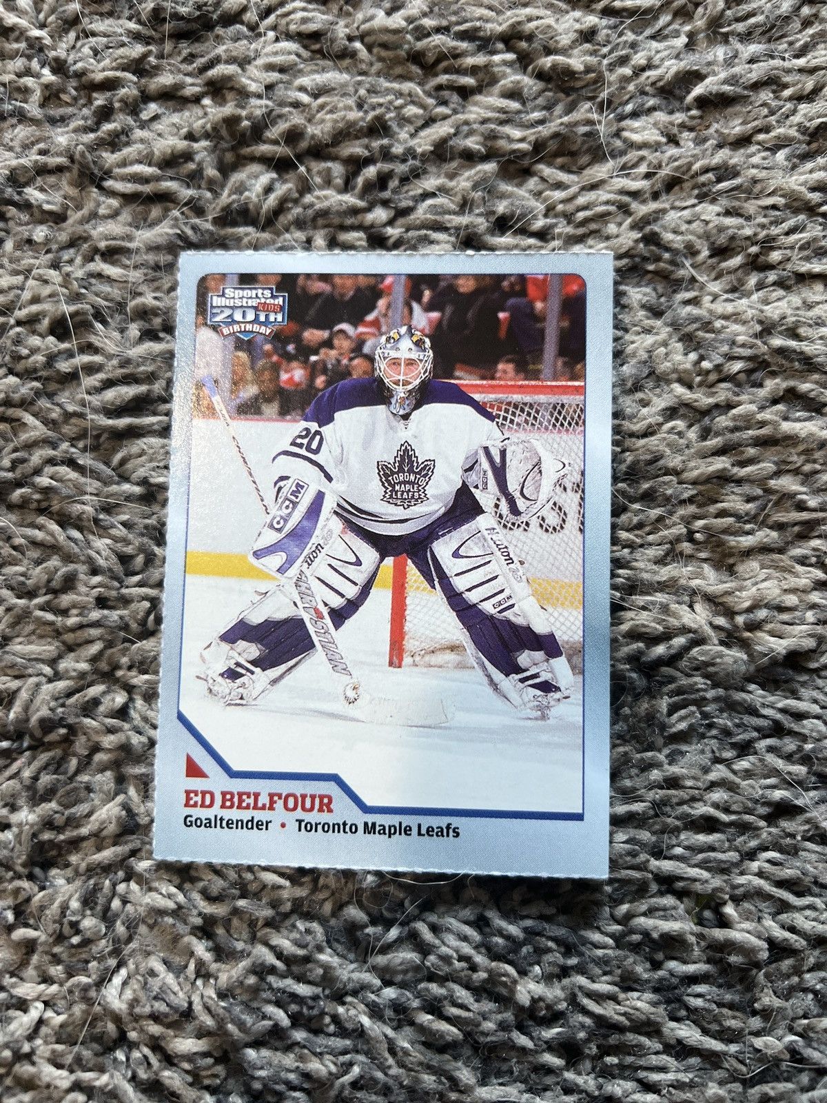 NHL 2009 Sports Illustrated Kids #339 Ed Belfour Card Size ONE SIZE - 1 Thumbnail
