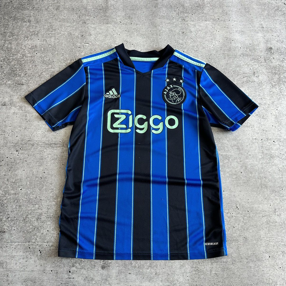 Adidas Adidas Ajax Amsterdam 2021-22 Away Shirt Jersey Size S Size US S / EU 44-46 / 1 - 1 Thumbnail