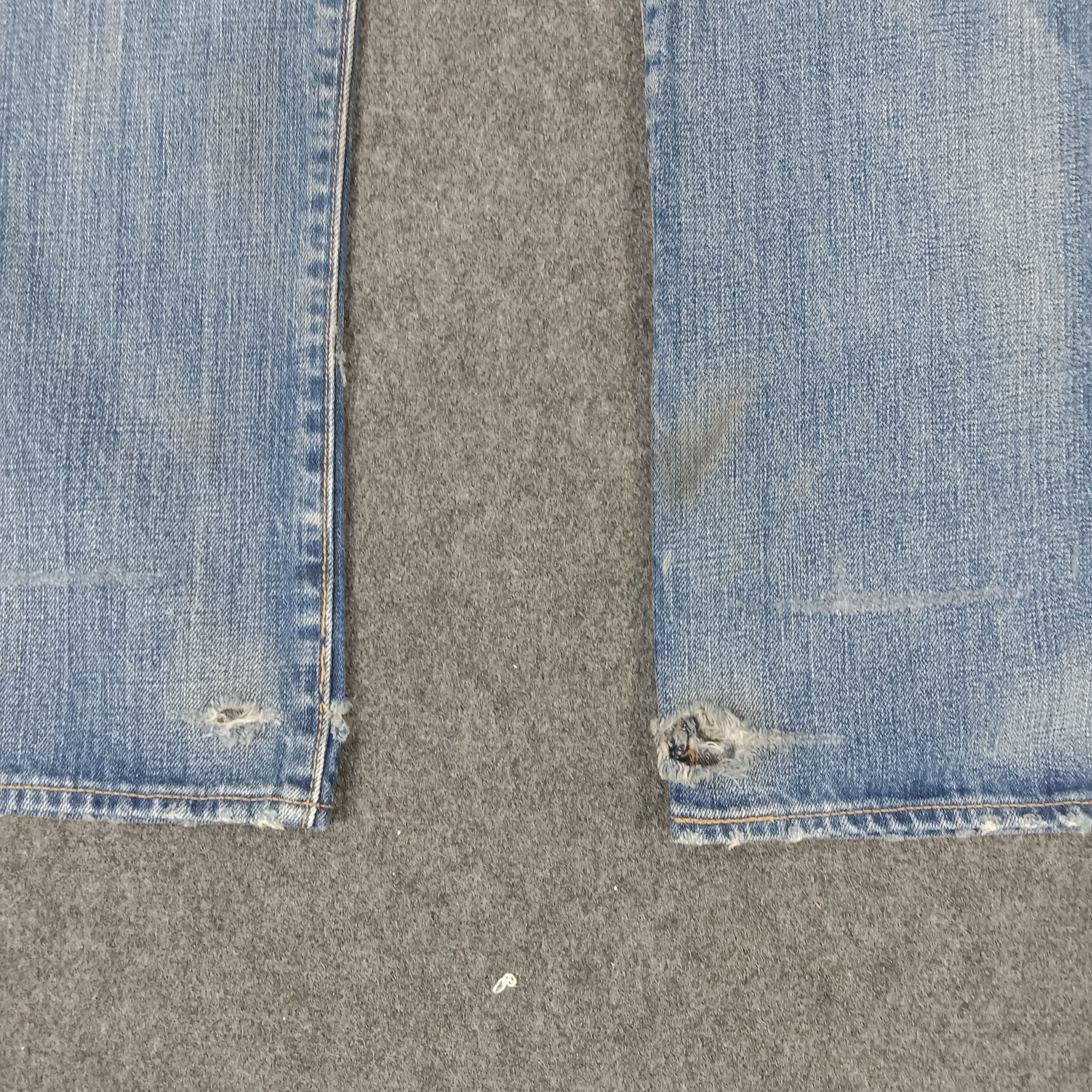 Levi's × Vintage Levi's American Distressed Style Denim Jeans Size US 32 / EU 48 - 6 Thumbnail