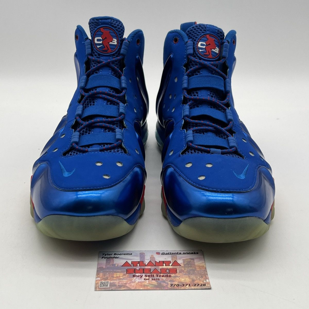 Nike Barkley posite max sixers Size US 10.5 / EU 43-44 - 2 Thumbnail
