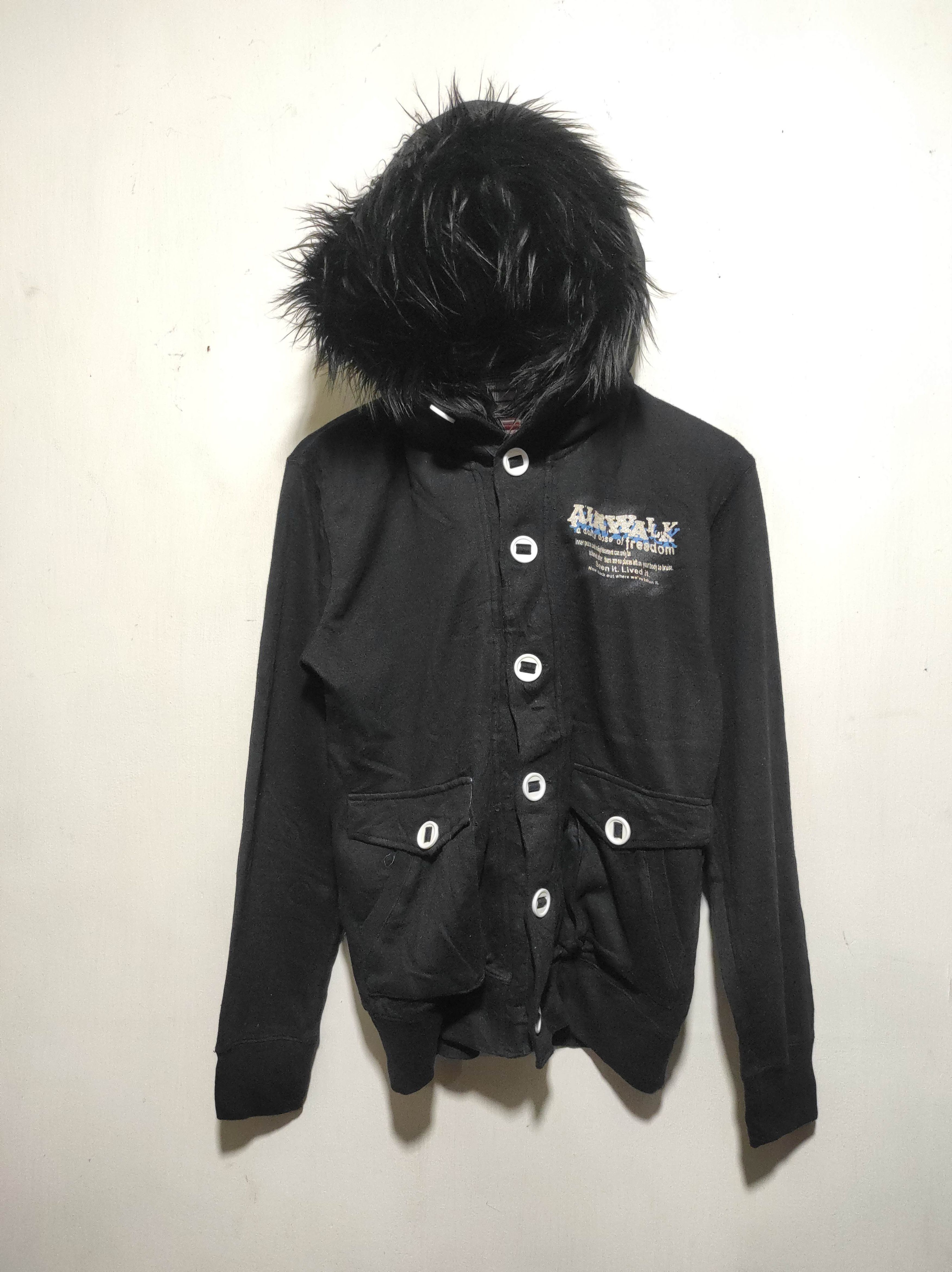 Hysteric Glamour Airwalk double layer Zipper Fur Hoodie i6w9 Lgb Style Size US M / EU 48-50 / 2 - 12 Thumbnail