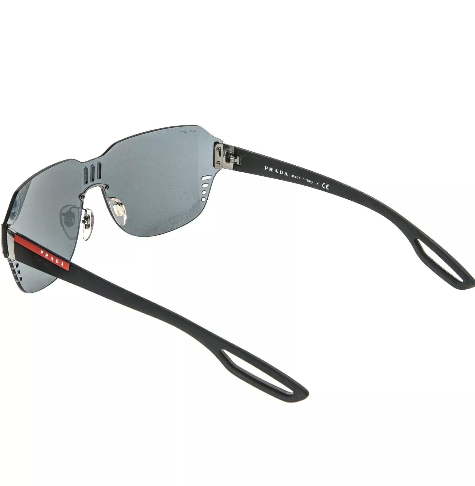 Prada PRADA LINEA ROSSA Sport 05S Rubber Black Mask Mirror PS05SS Size ONE SIZE - 9 Thumbnail