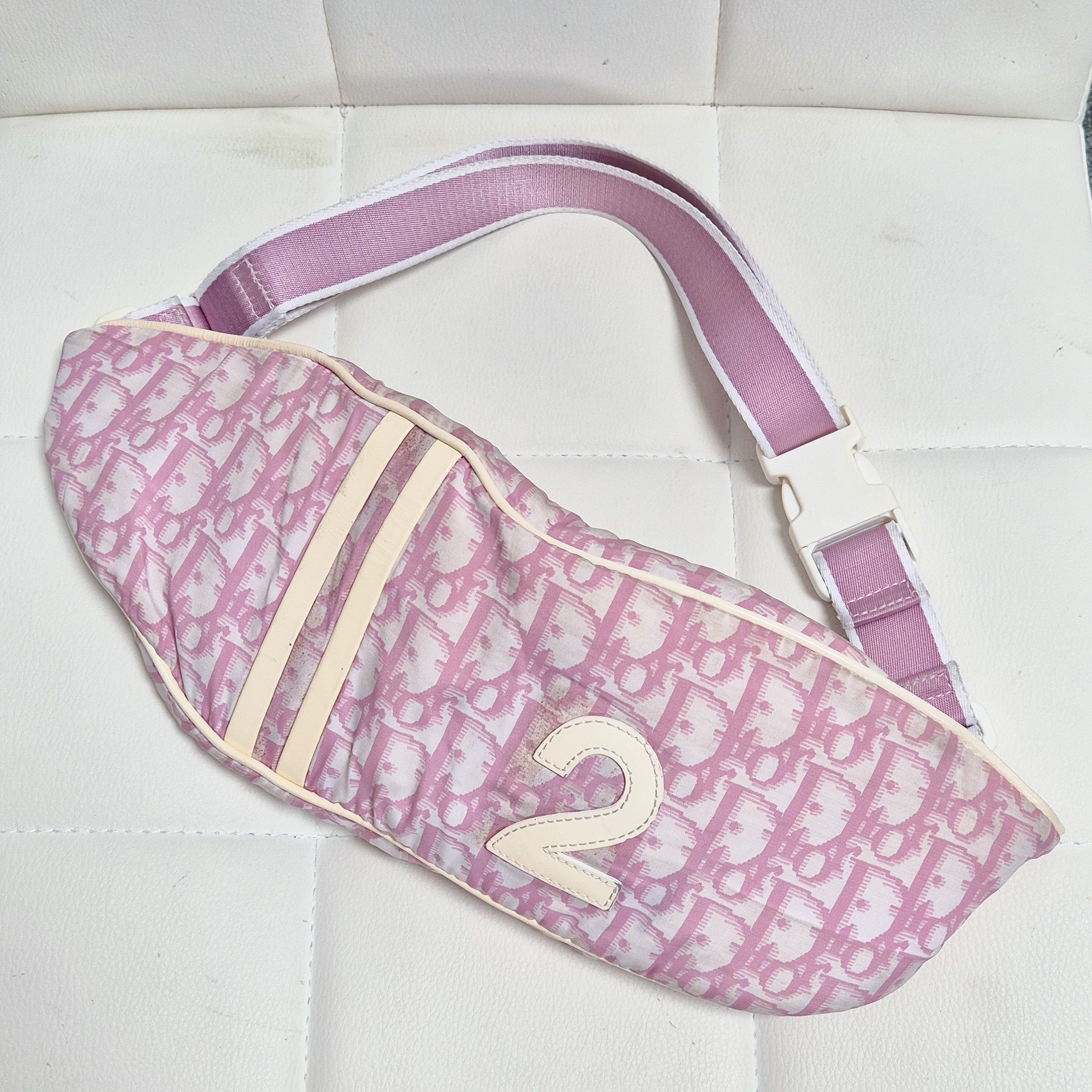 Christian Dior Pink Girly Diorissimo Crossbody Bum Bag