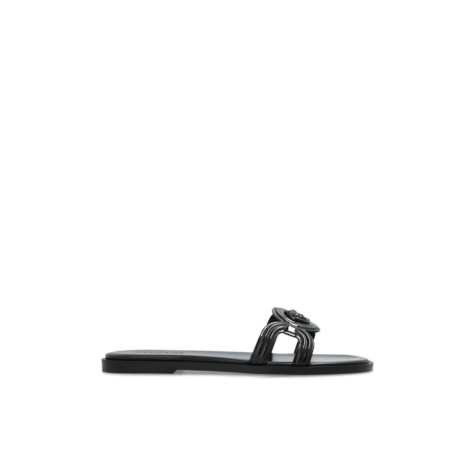 VERSACE Medus 95 Women's Black Slides New And Authentic (Wom
