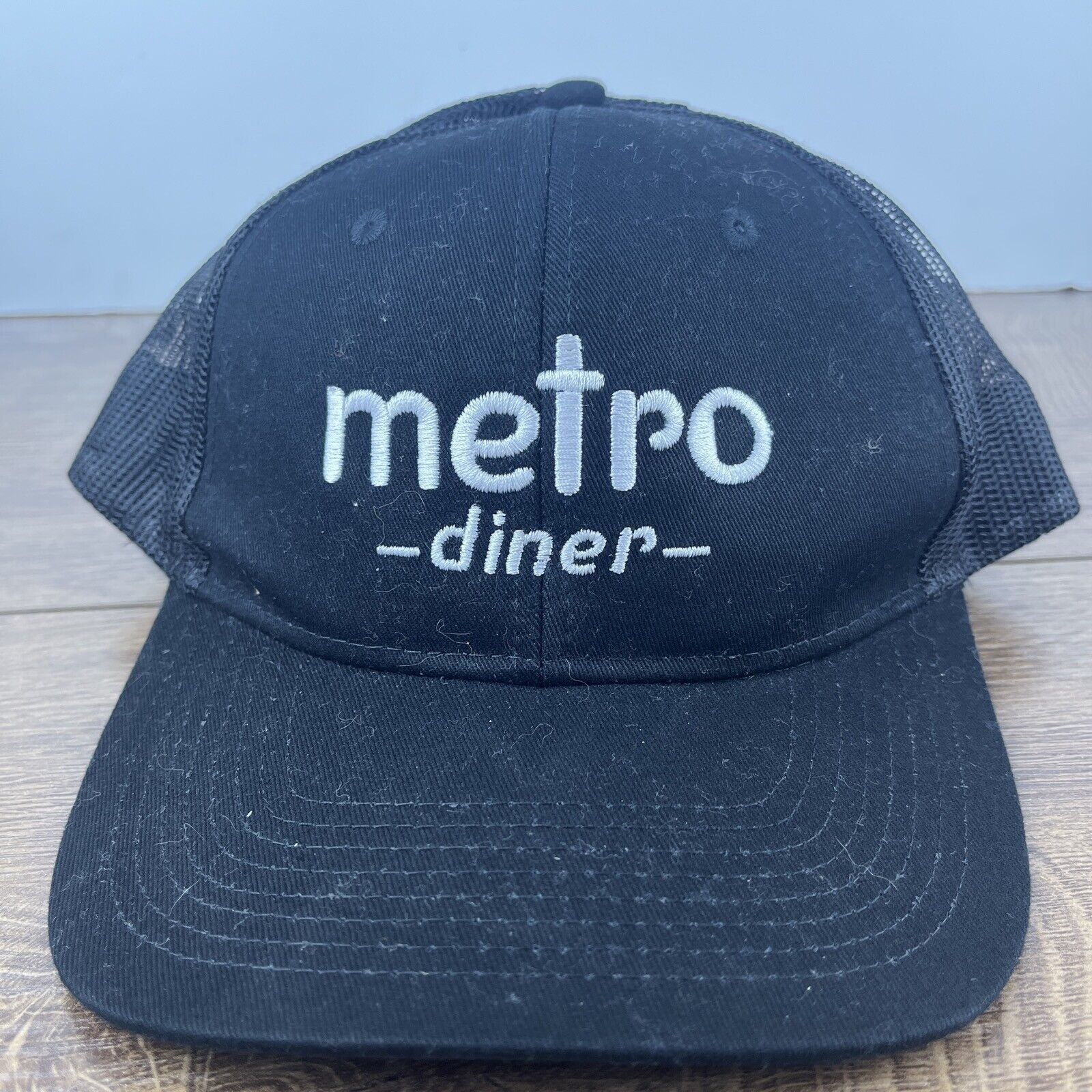 Other Metro Diner Hat Metro Diner Black Hat Adjustable Adult Size Size ONE SIZE - 1 Thumbnail
