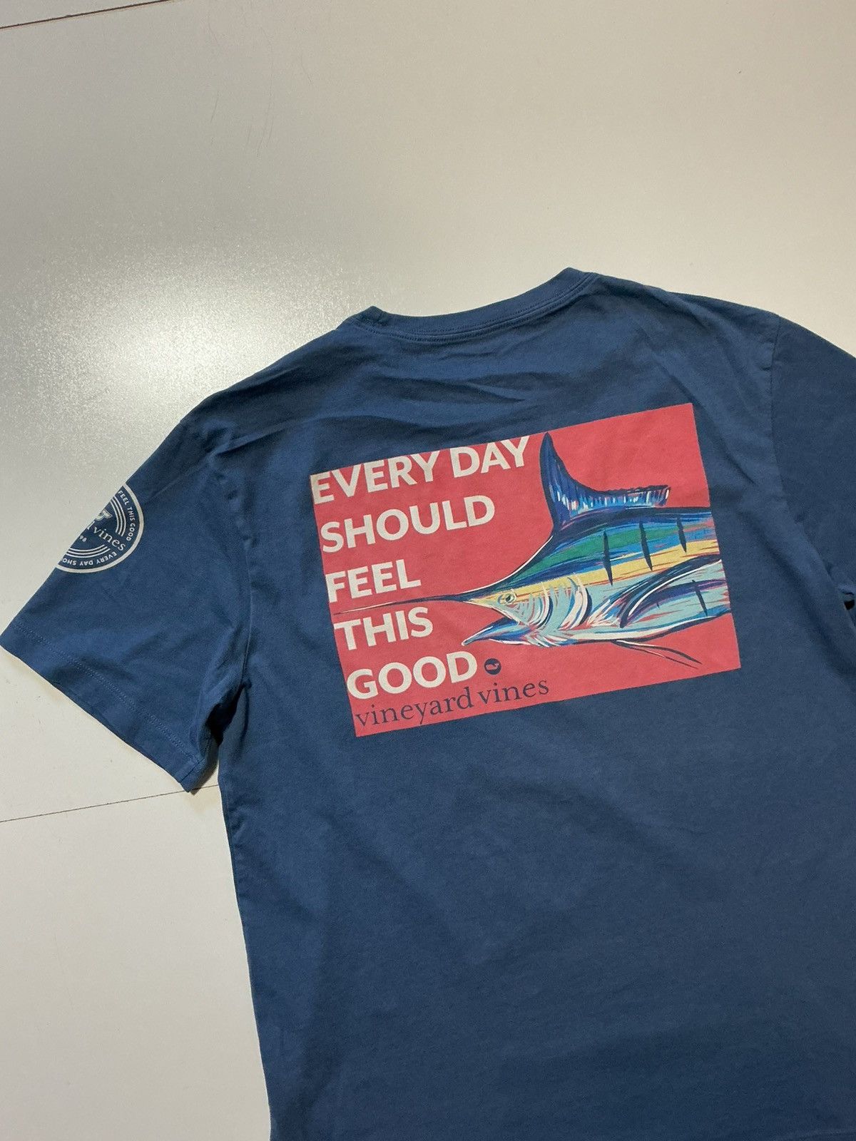 Vineyard Vines Vineyard Vines Everyday Feel This Good Swordfish T-Shirt Size US S / EU 44-46 / 1 - 4 Thumbnail