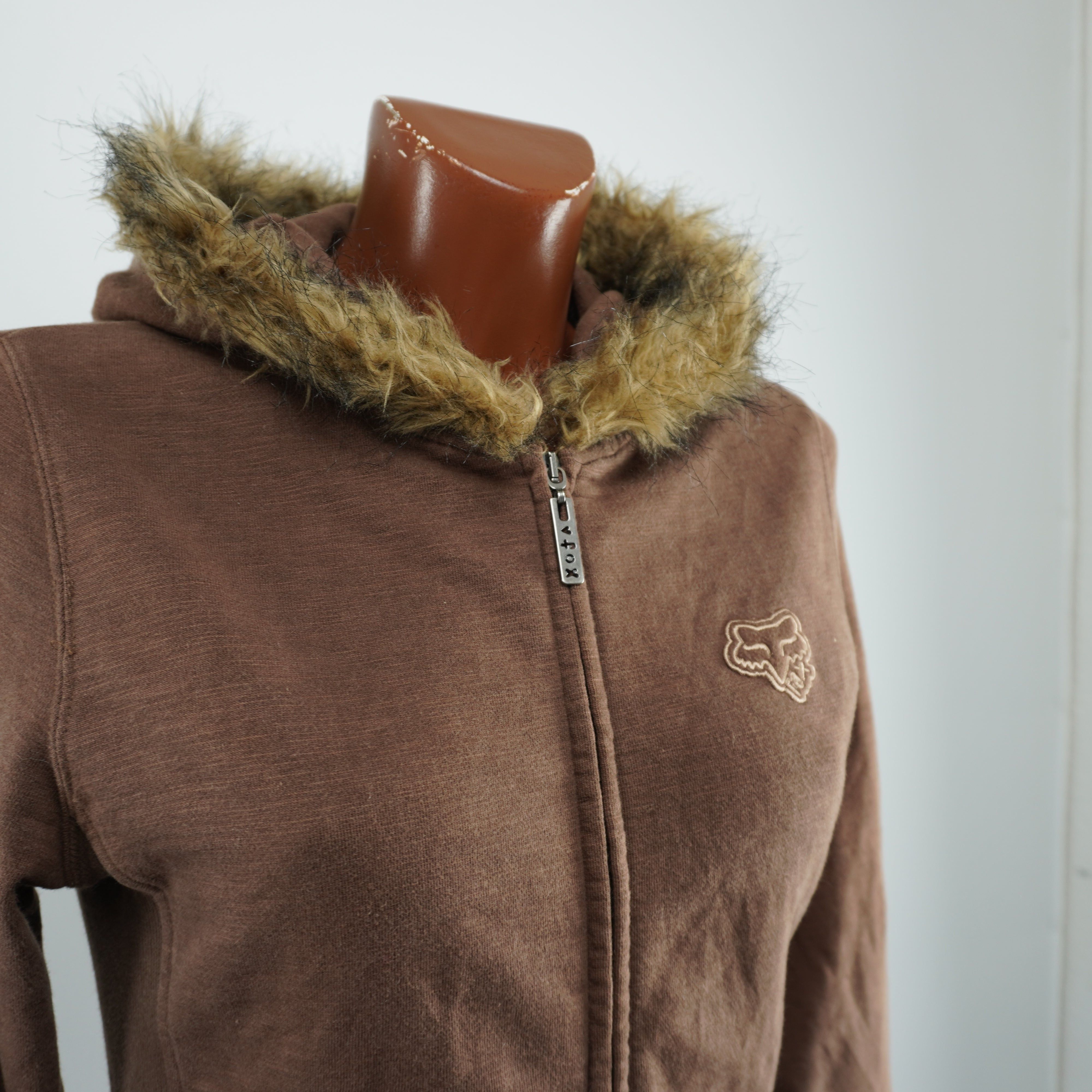 Fox Racing Fox Women's Brown Hoodie Size L / US 10 / IT 46 - 9 Thumbnail