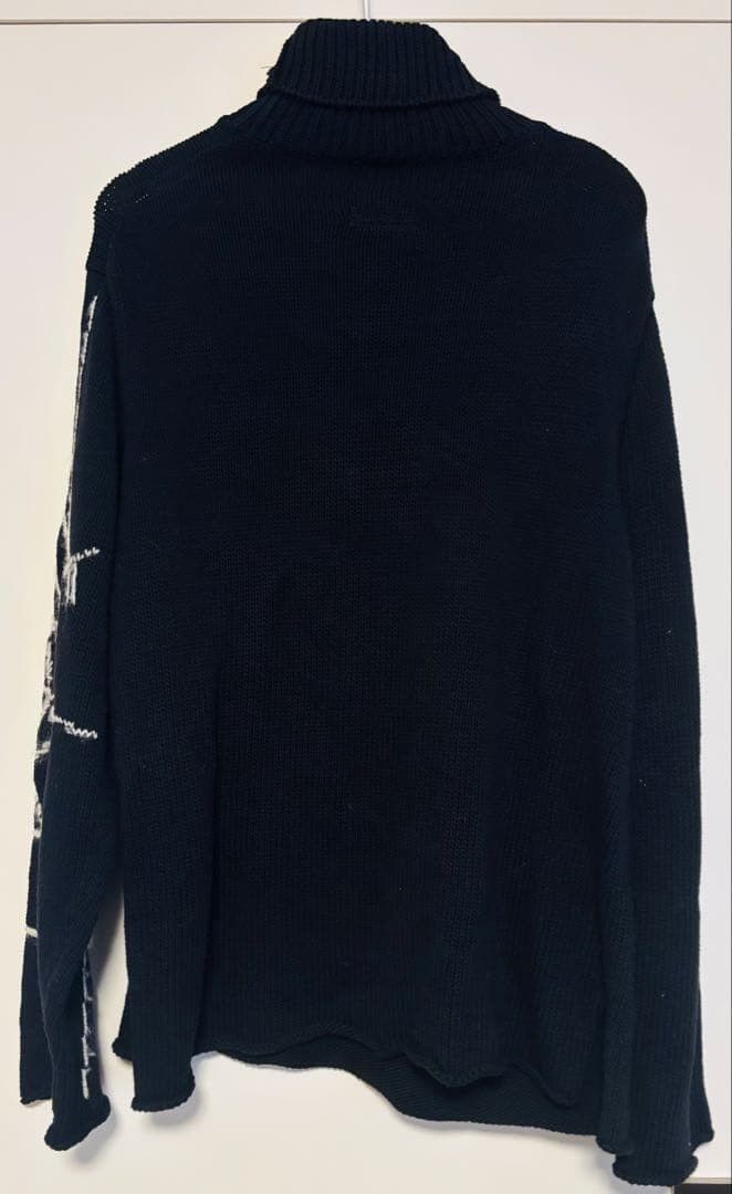 Yohji Yamamoto AW16 Sweater Knit Turtleneck Size US L / EU 52-54 / 3 - 3 Thumbnail